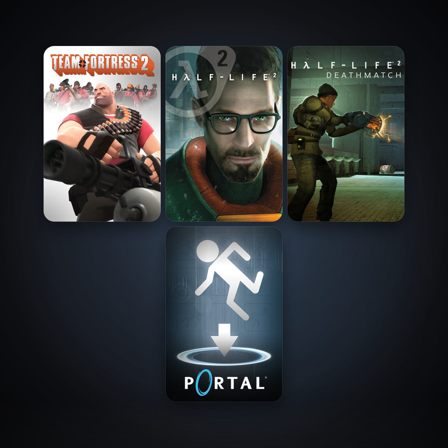 Half-Life 2 + Half-Life 2: Deathmatch, 5 games, clean — HabibiAccounts