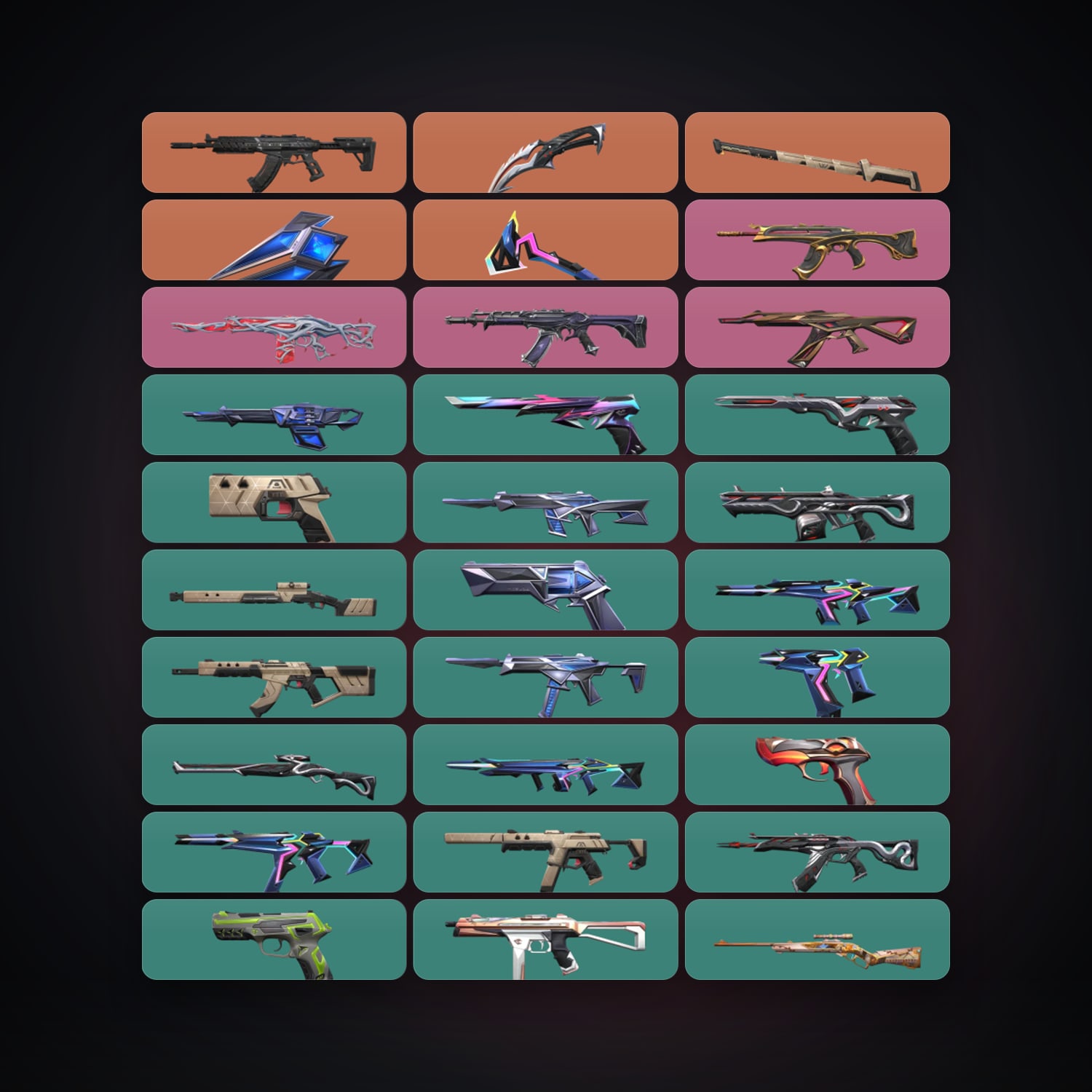 NA Bronze 2 locker — 4 knives, 57 skins, lvl 140 — HabibiAccounts