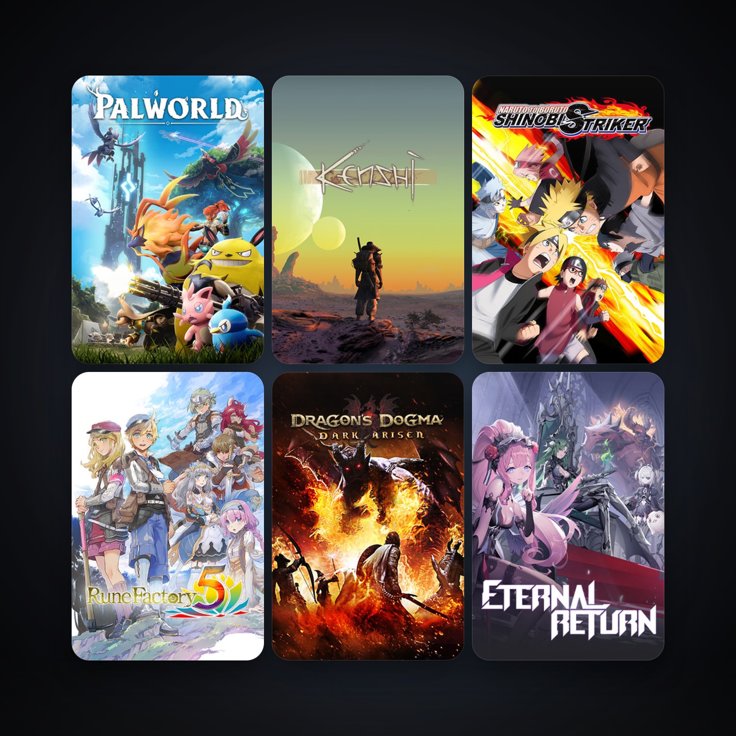 Kenshi + Dragon's Dogma: Dark Arisen, 78 games, clean — HabibiAccounts
