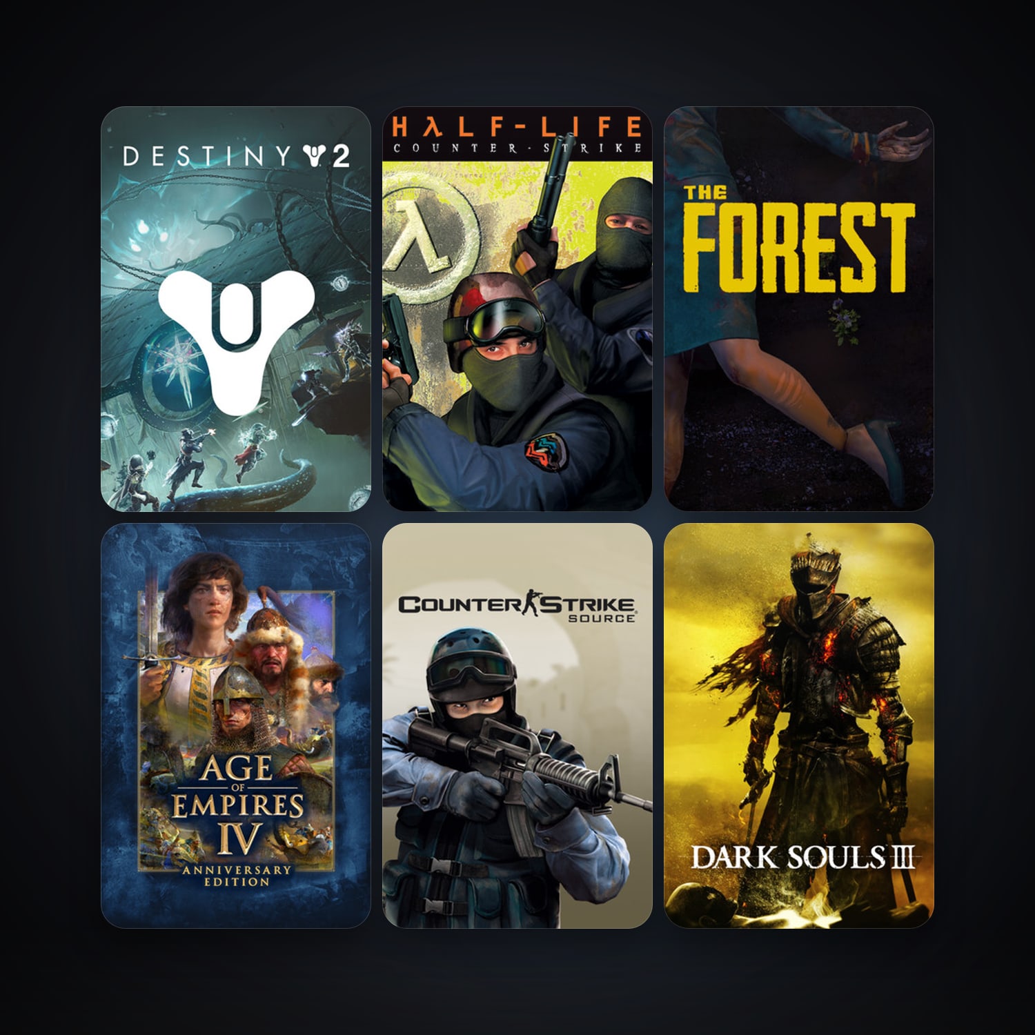 Counter-Strike + Counter-Strike: Source, 19 games, Steam 10, clean — HabibiAccounts