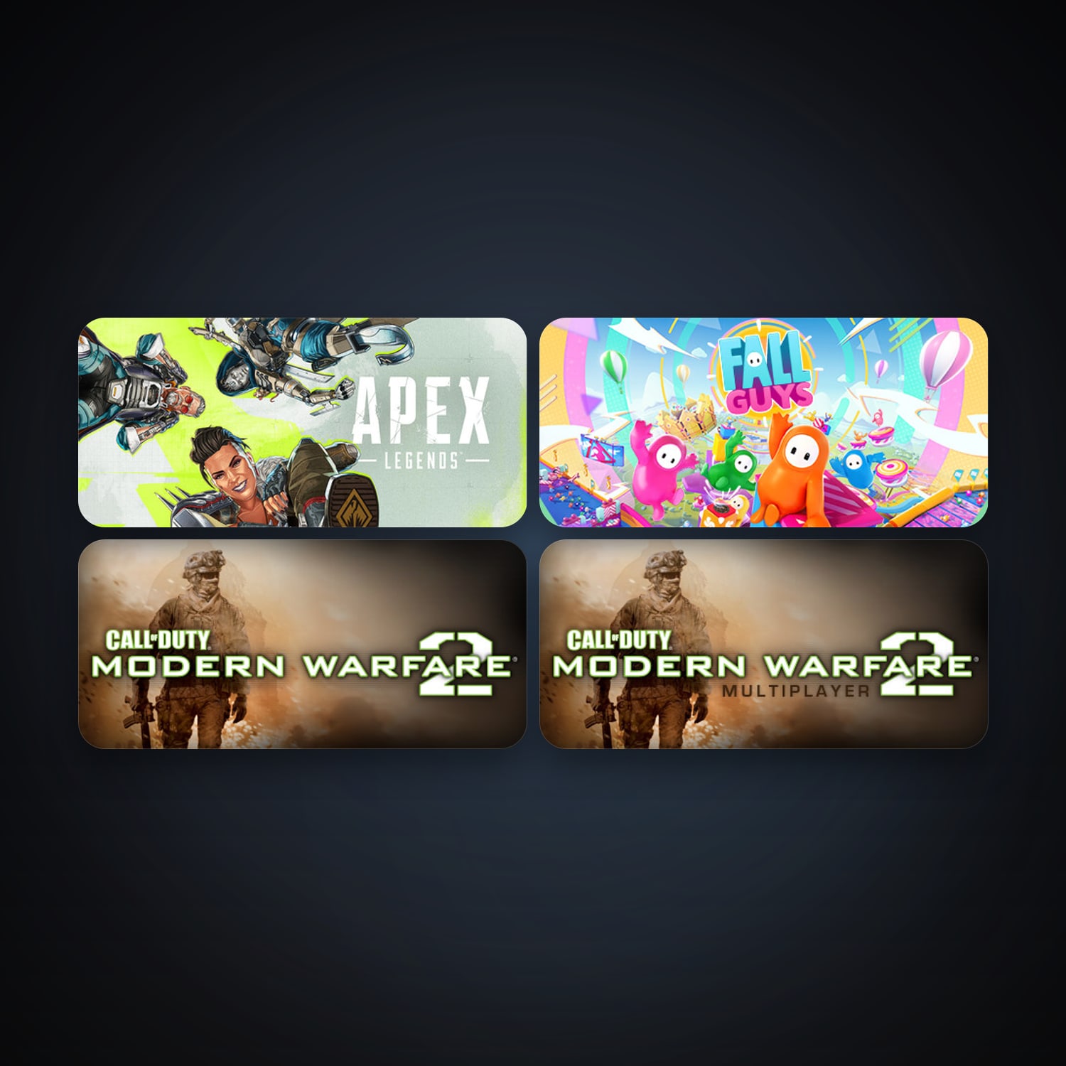 Call of Duty: Modern Warfare 2 (2009) + Call of Duty: Modern Warfare 2 - Multiplayer (2009), 4 games, clean — HabibiAccounts