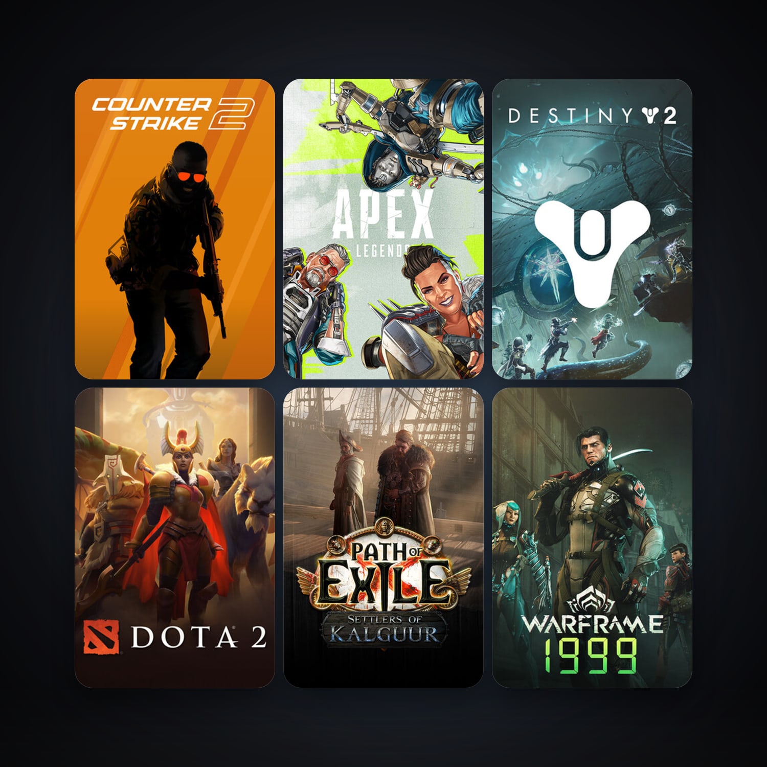 Dota 2 + CS2 Prime, 6 games, clean — HabibiAccounts