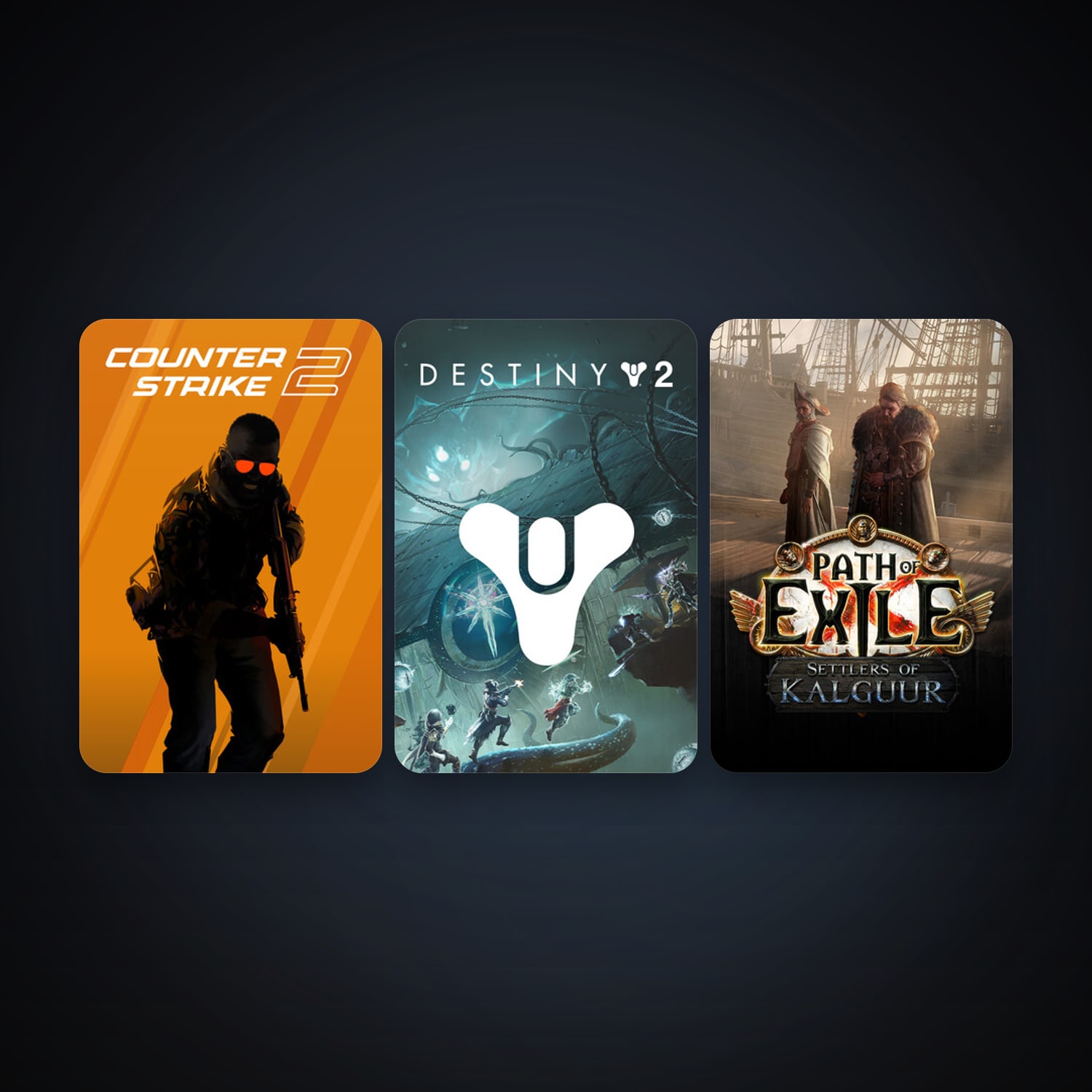 CS2 Prime + Path of Exile, 5 games, clean — HabibiAccounts
