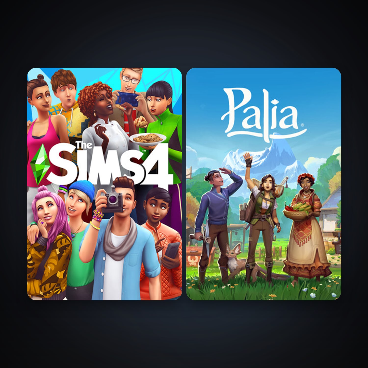 The Sims 4 + Palia, 3 games, clean — HabibiAccounts