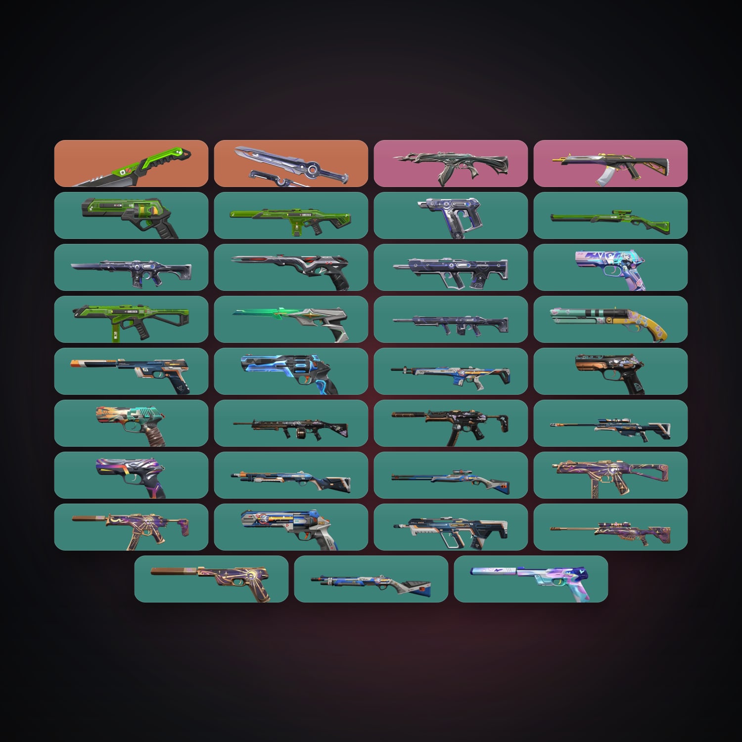 NA Bronze 3 locker — 2 knives, 37 skins, lvl 225 — HabibiAccounts