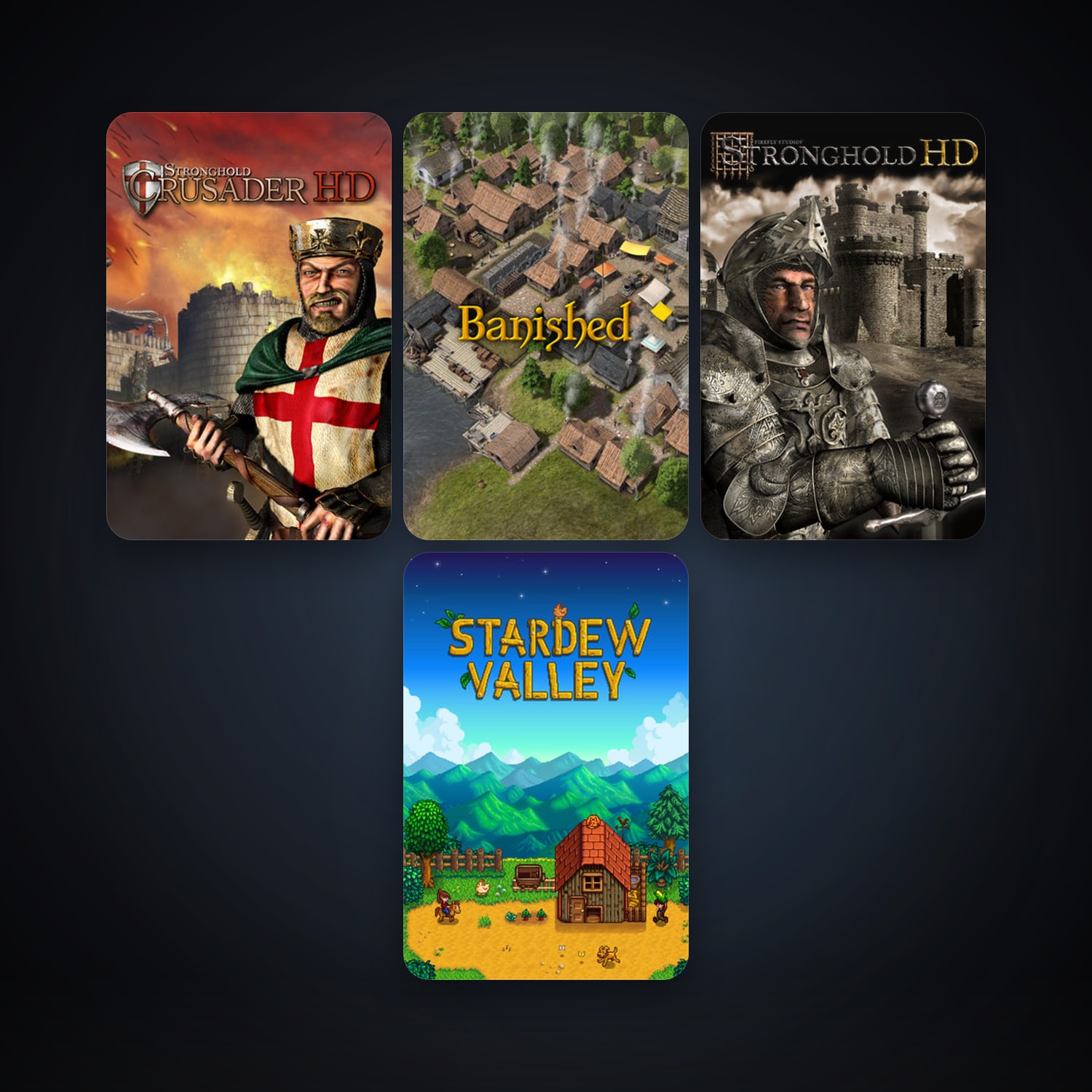 Free CS2 (No Prime) + Stronghold HD, 8 games, clean — HabibiAccounts