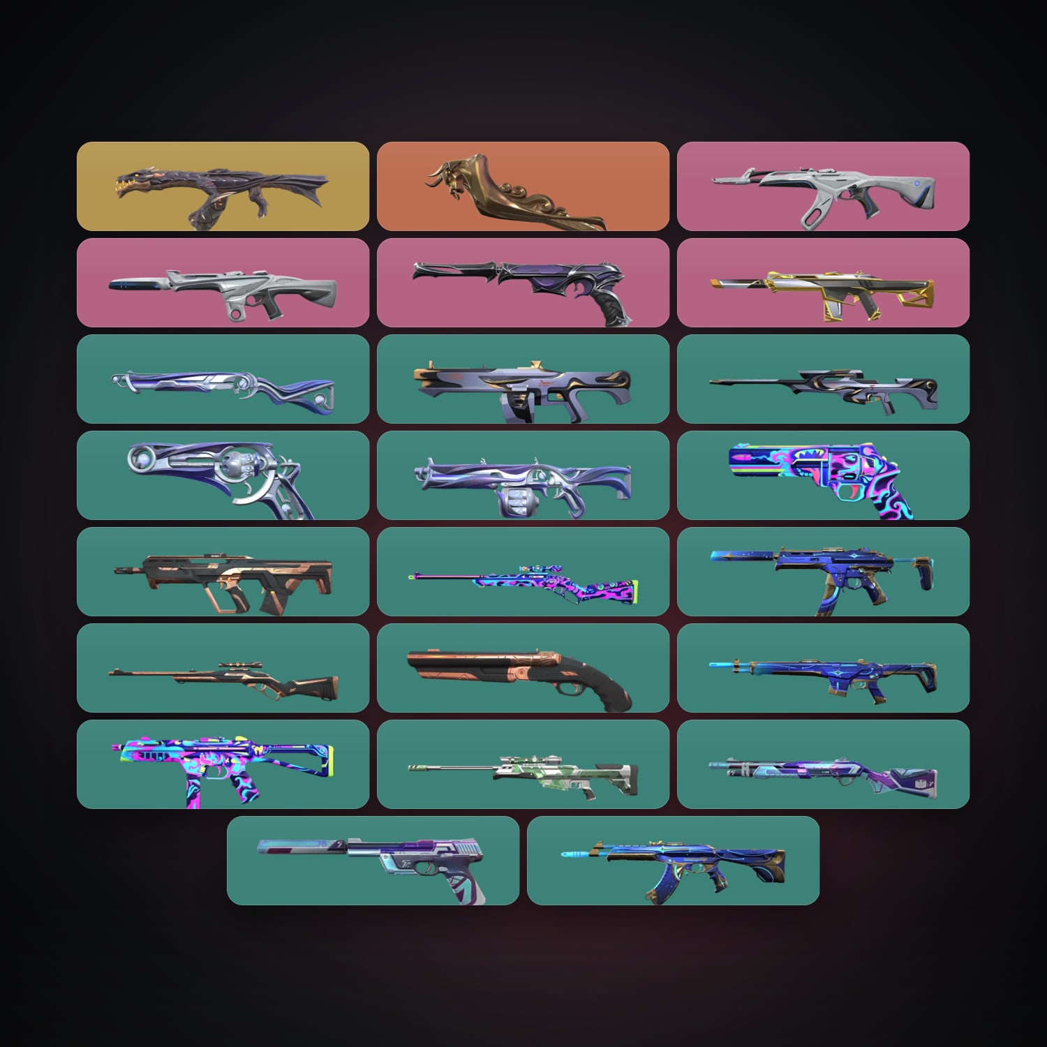 EU Silver 3 locker — 1 knives, 23 skins, lvl 92 — HabibiAccounts