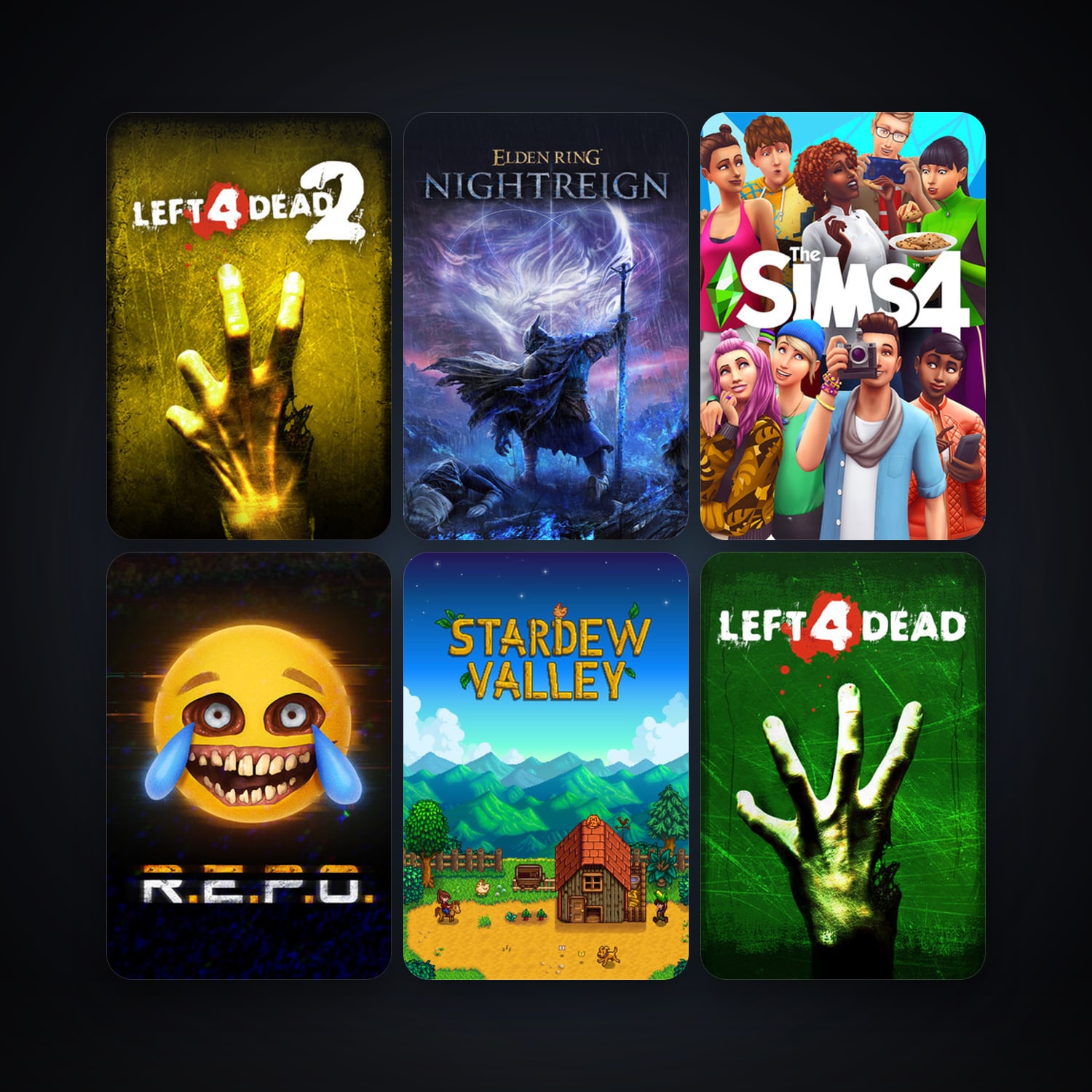 Left 4 Dead + Left 4 Dead 2, 33 games, clean — HabibiAccounts