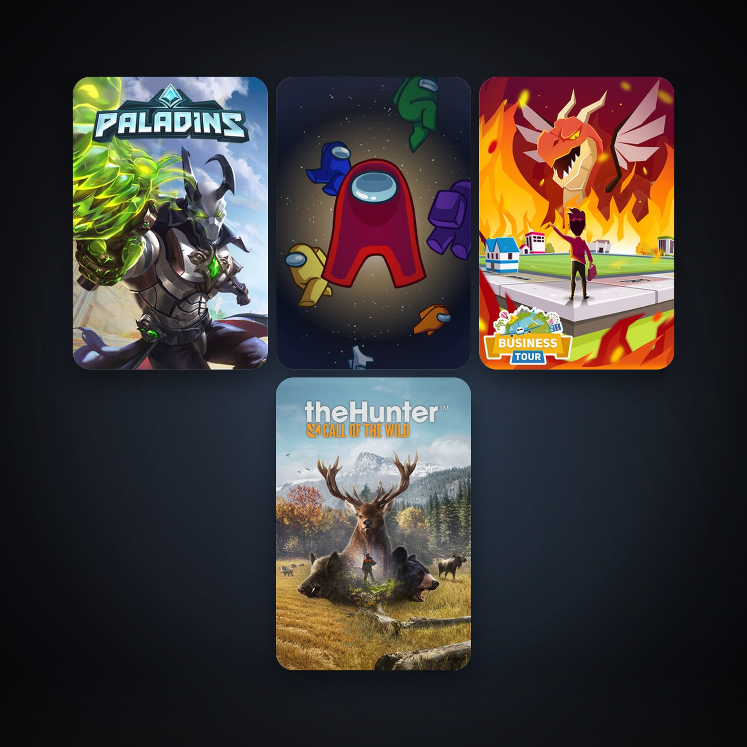 Business Tour - Board Game with Online Multiplayer + Paladins, 7 games, clean — HabibiAccounts