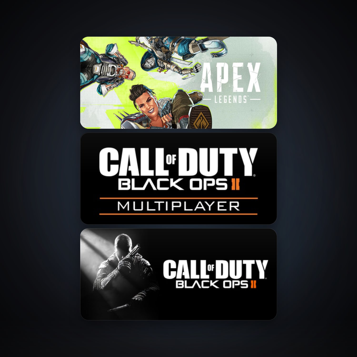 Free CS2 (No Prime) + Call of Duty: Black Ops II, 6 games, clean — HabibiAccounts