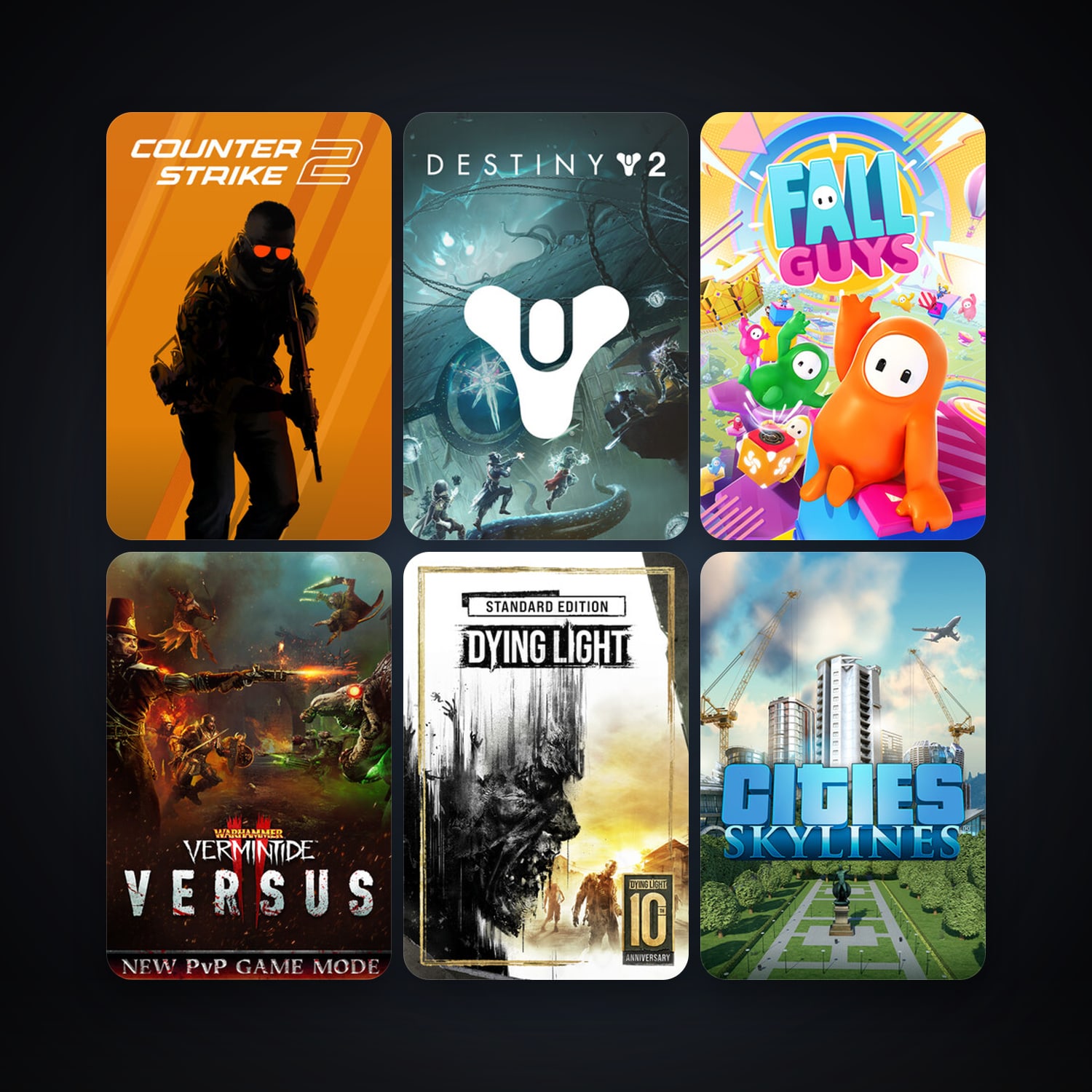 CS2 Prime + Dying Light, 23 games, Steam 14, clean — HabibiAccounts
