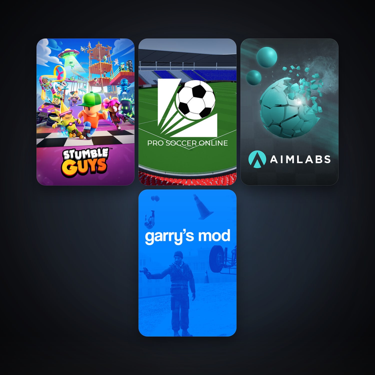 Garry's Mod + Aimlabs, 10 games, clean — HabibiAccounts