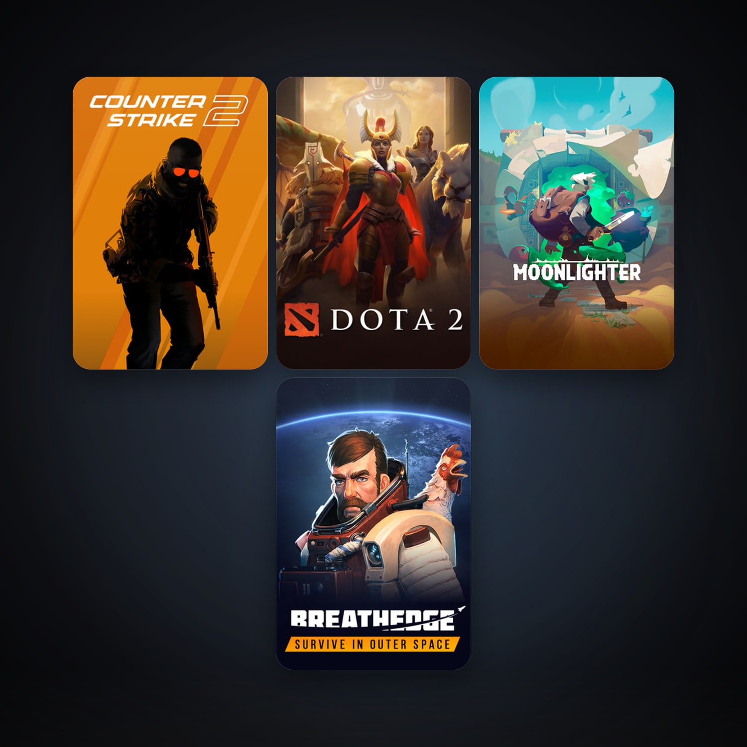 Dota 2 + CS2 Prime, 6 games, clean — HabibiAccounts