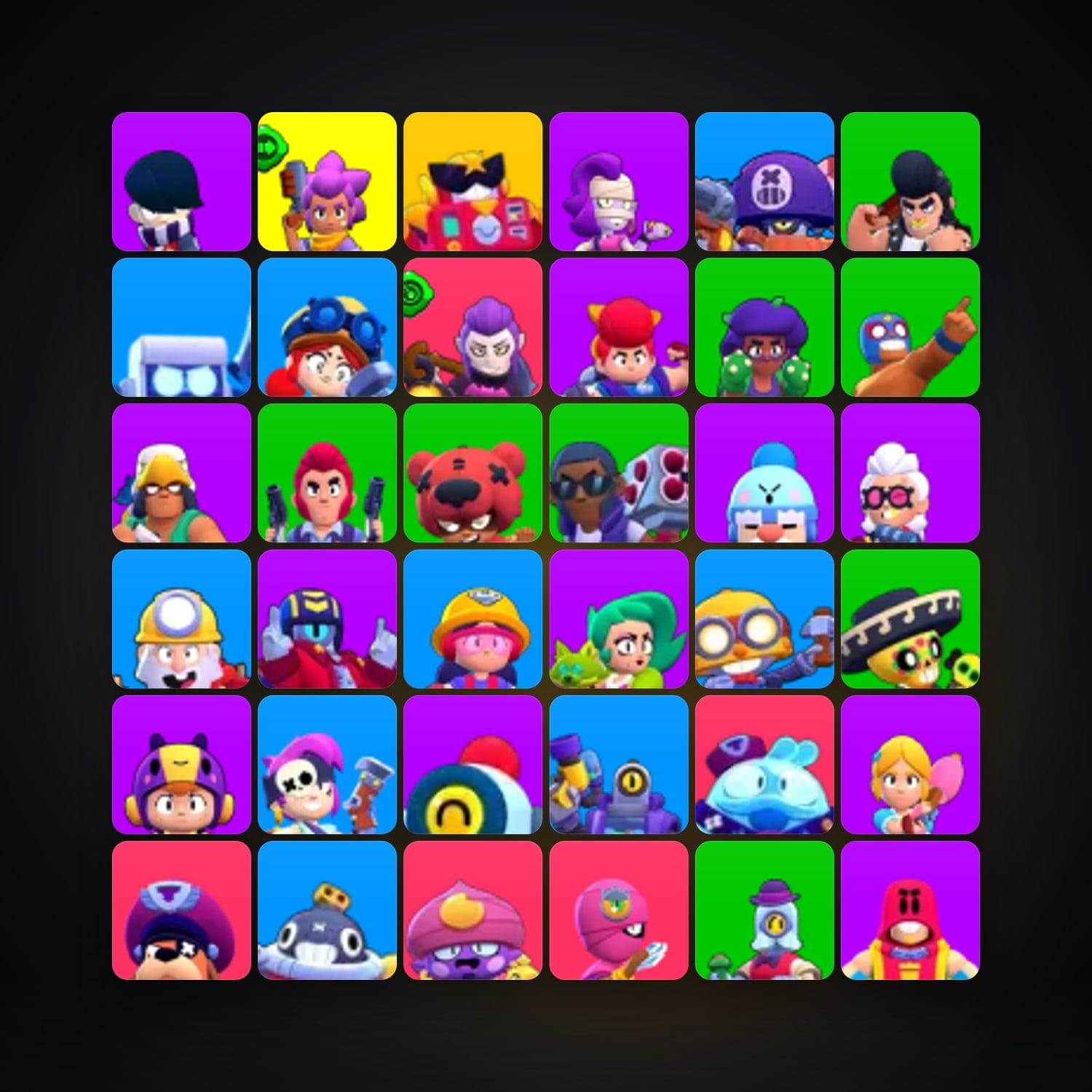 49 Brawlers | 16.5K Trophies — HabibiAccounts