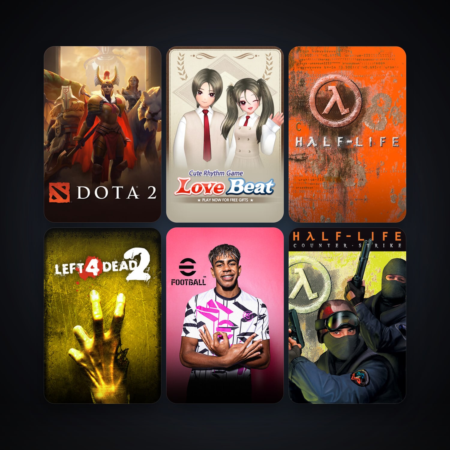 Counter-Strike + Team Fortress Classic, 26 games, clean — HabibiAccounts