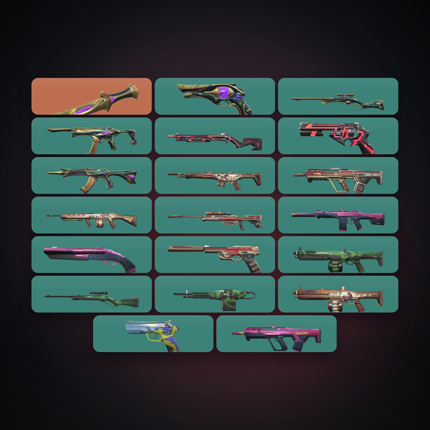 AP Bronze 2 locker — 1 knives, 22 skins, lvl 71 — HabibiAccounts
