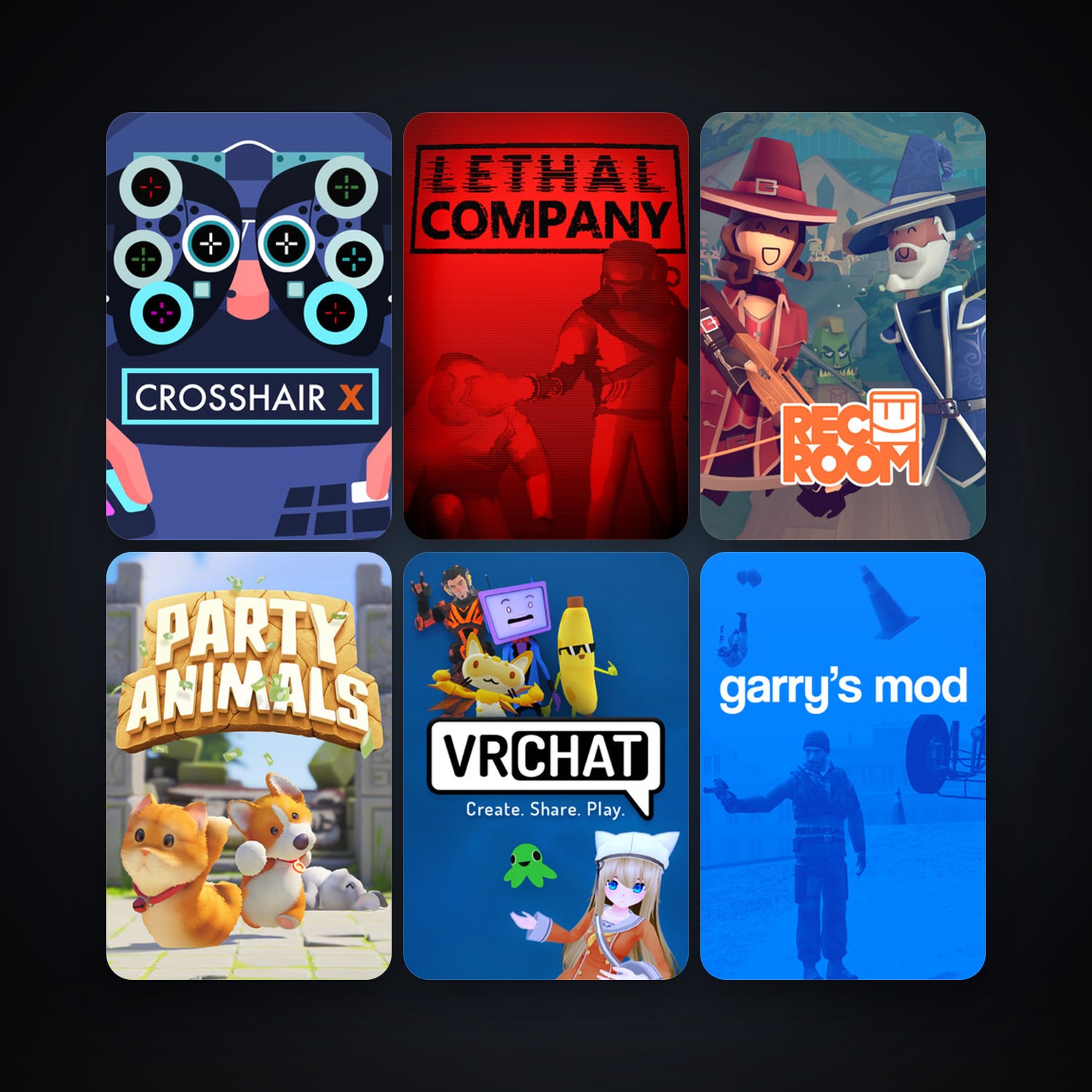 Garry's Mod + VRChat, 17 games, clean — HabibiAccounts