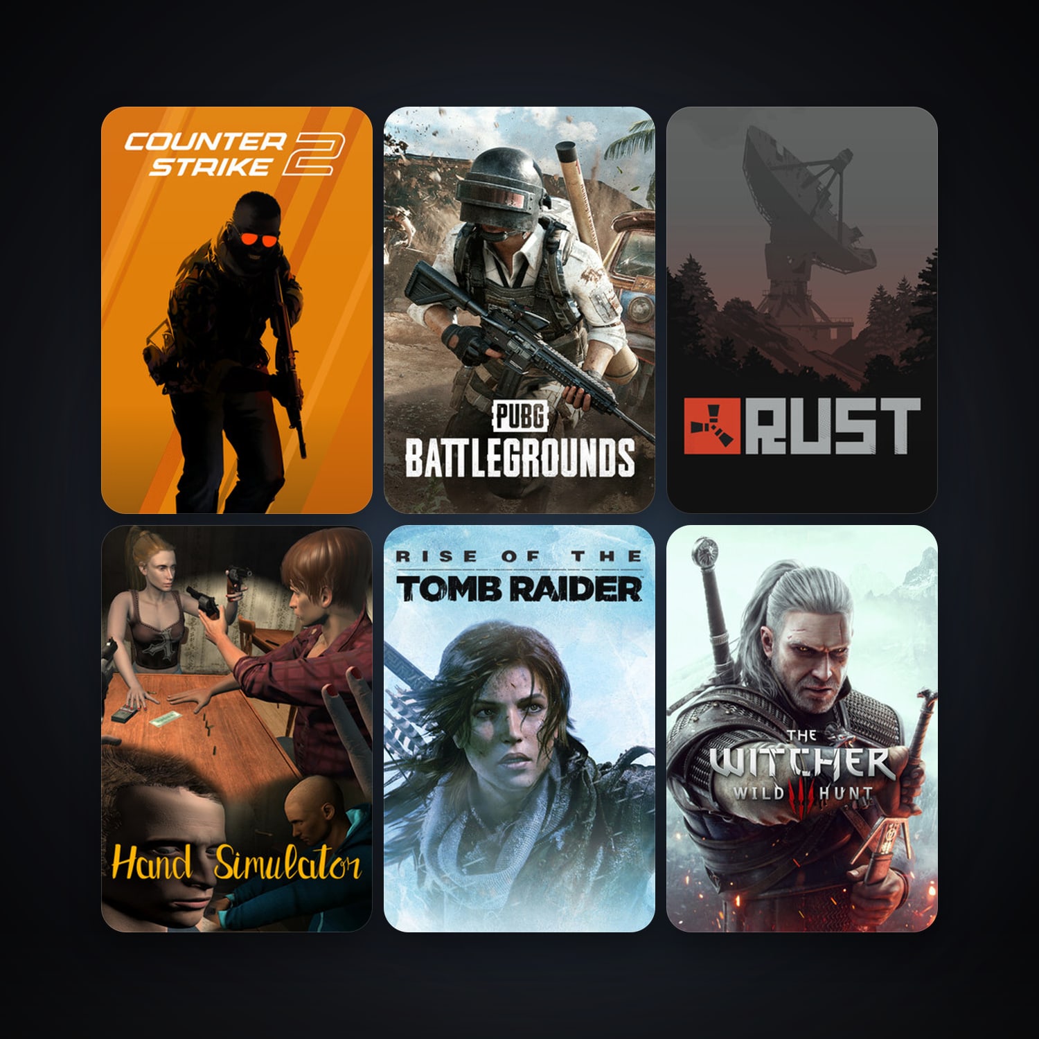 CS2 Prime + Rust, 36 games, clean — HabibiAccounts