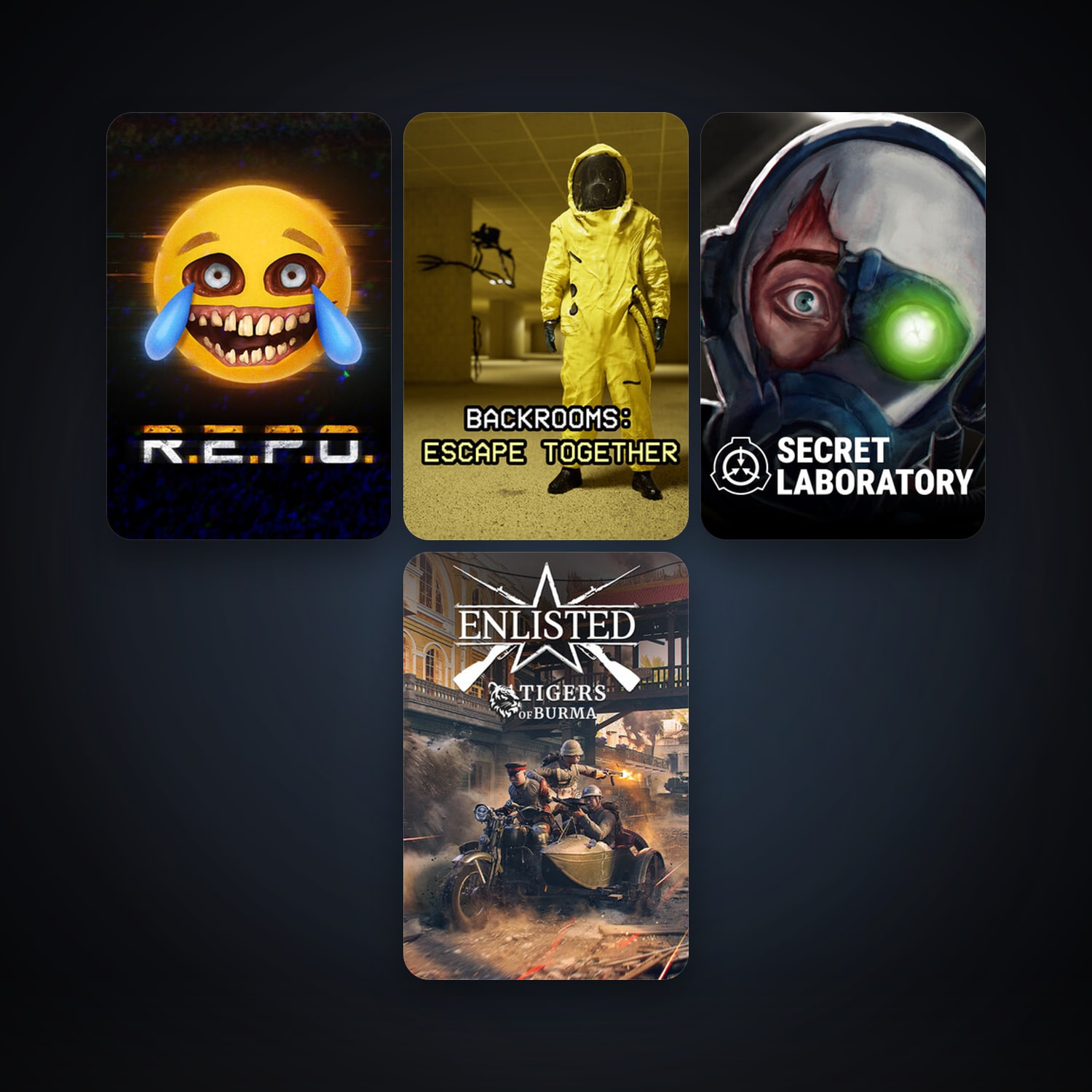 Deceit + SCP: Secret Laboratory, 6 games, clean — HabibiAccounts