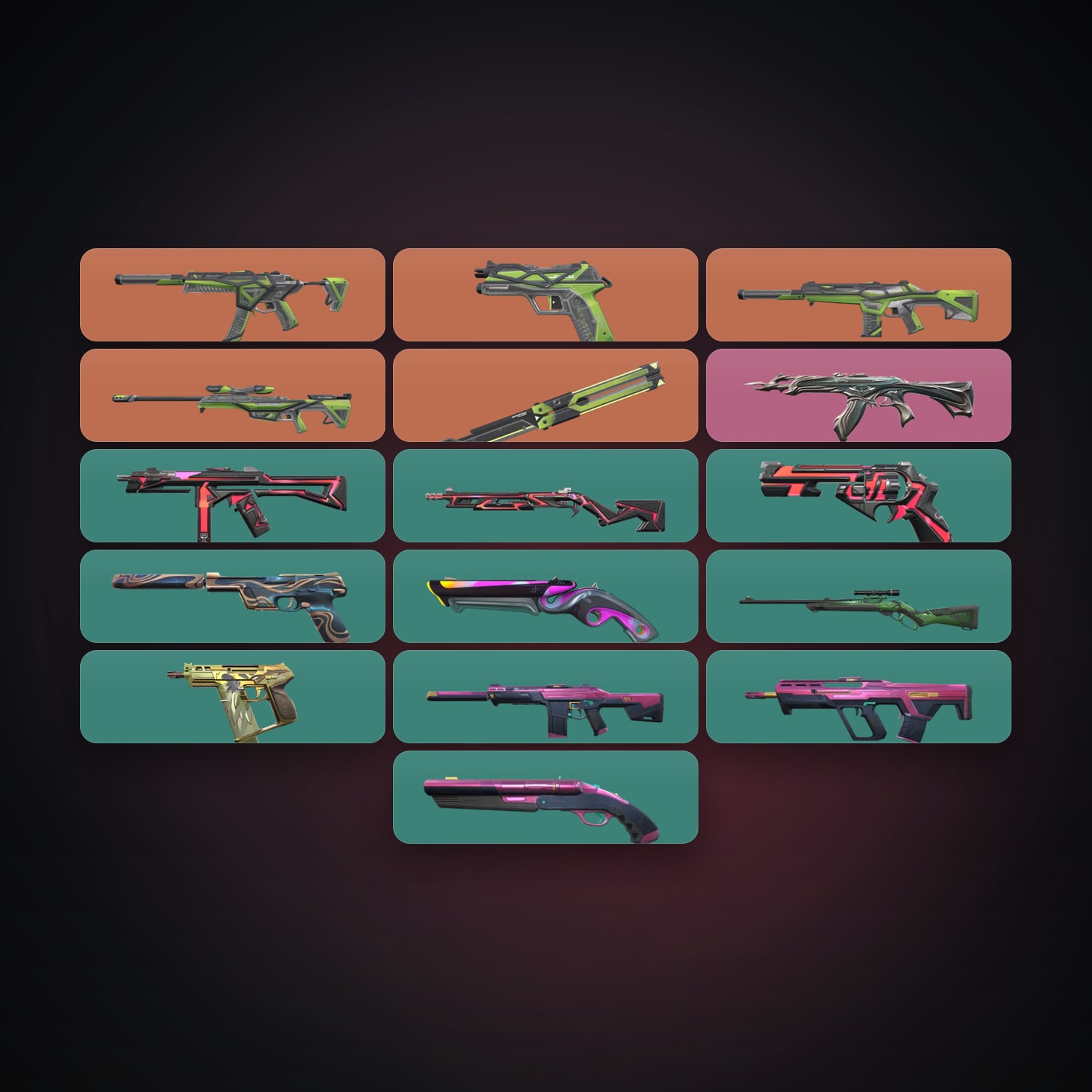 EU Gold 1 locker — 1 knives, 18 skins, lvl 117 — HabibiAccounts