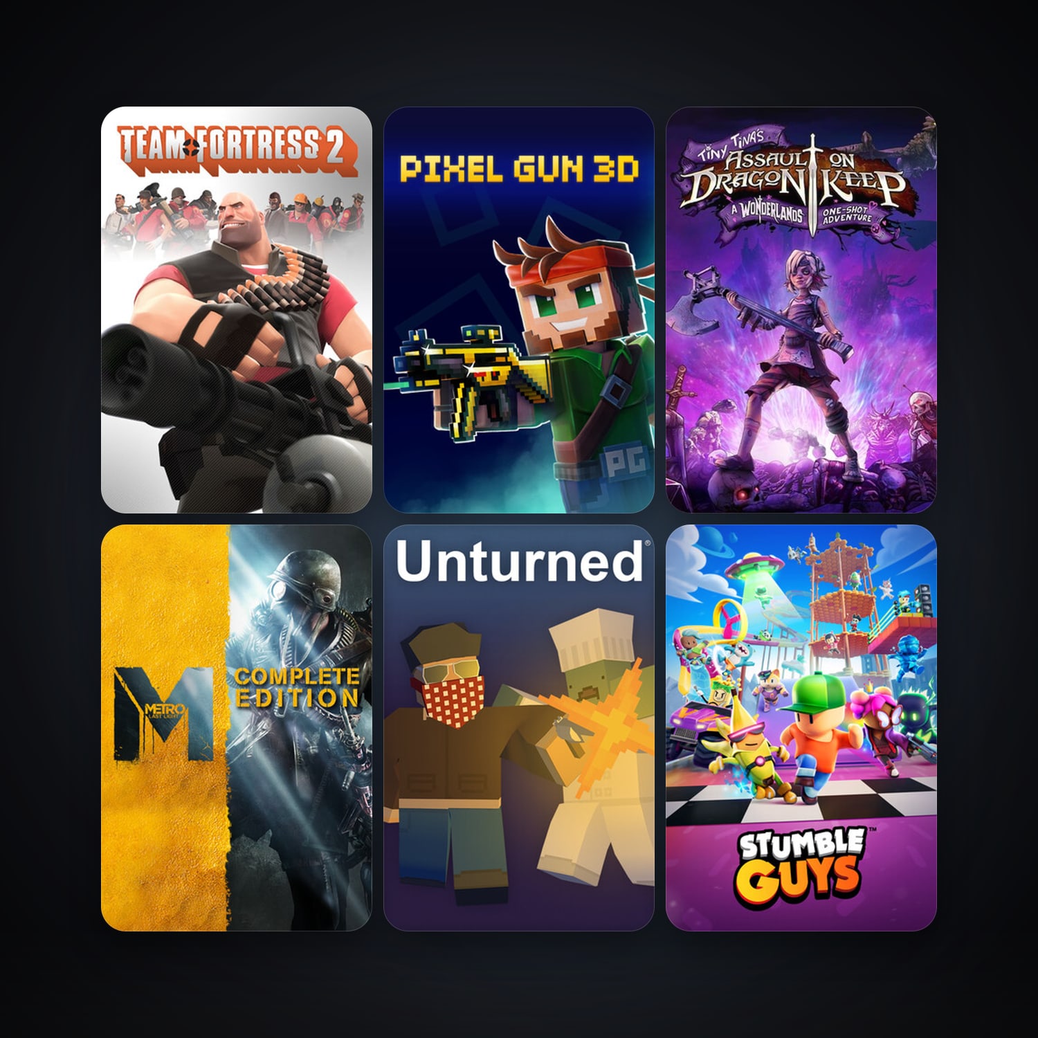 Team Fortress 2 + Mafia, 37 games, clean — HabibiAccounts