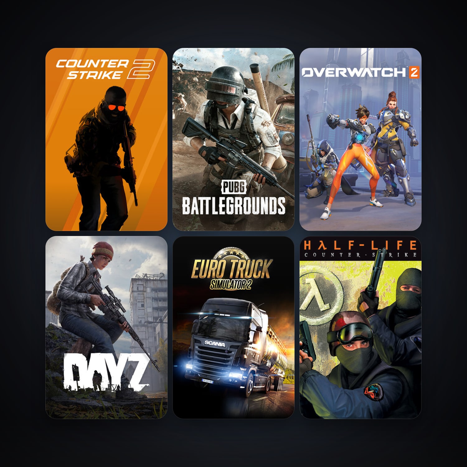 Counter-Strike + CS2 Prime, 246 games, Steam 53, clean — HabibiAccounts