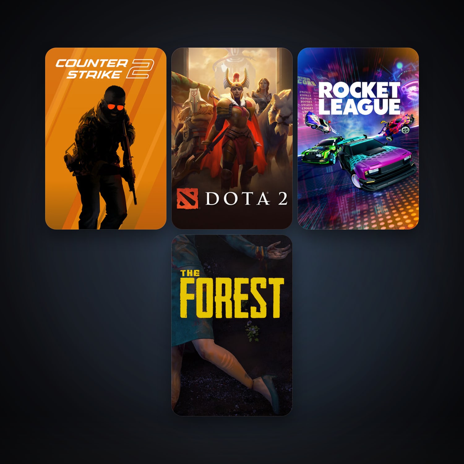 Dota 2 + CS2 Prime, 7 games, clean · 262068721 — HabibiAccounts