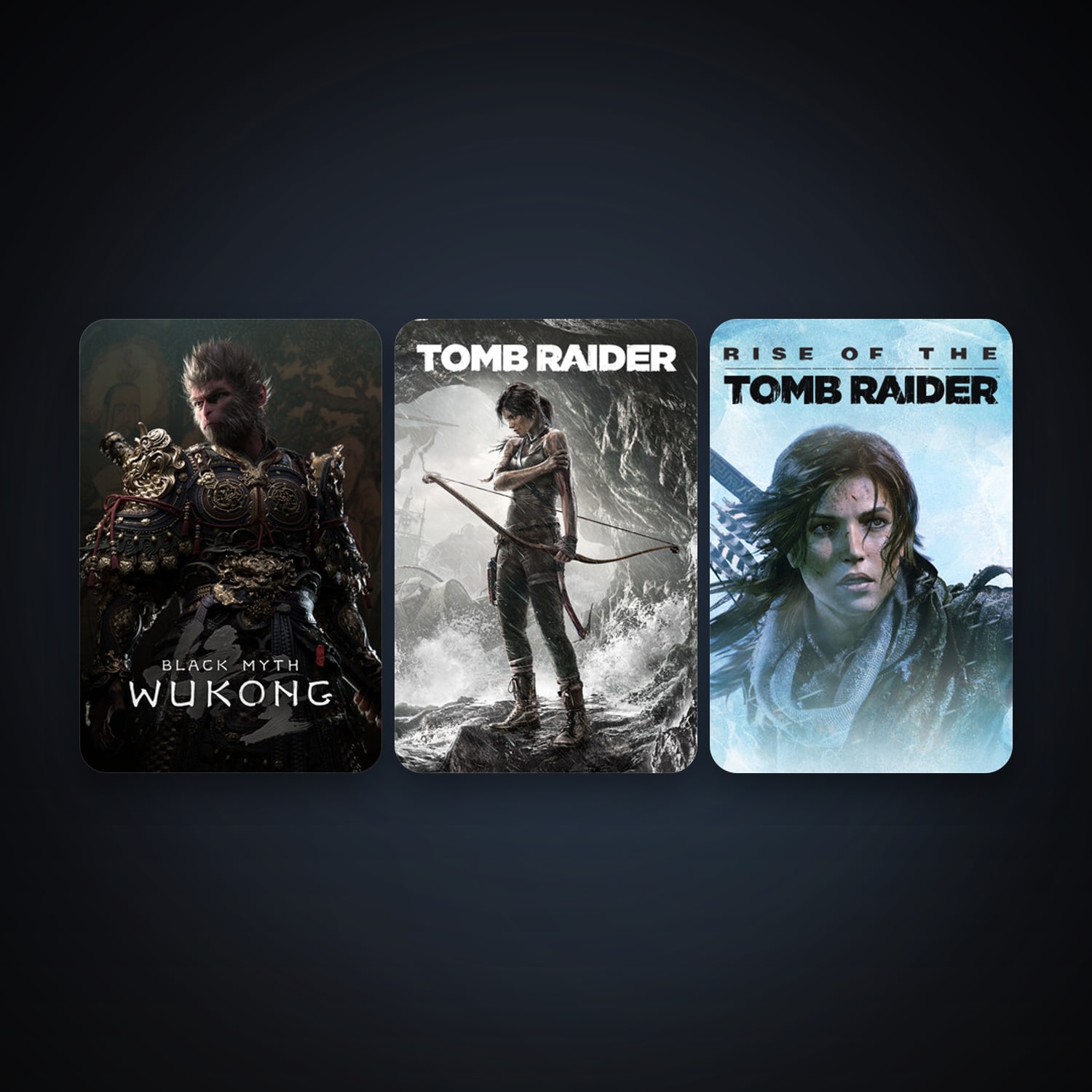 Tomb Raider + Rise of the Tomb Raider, 4 games, clean — HabibiAccounts