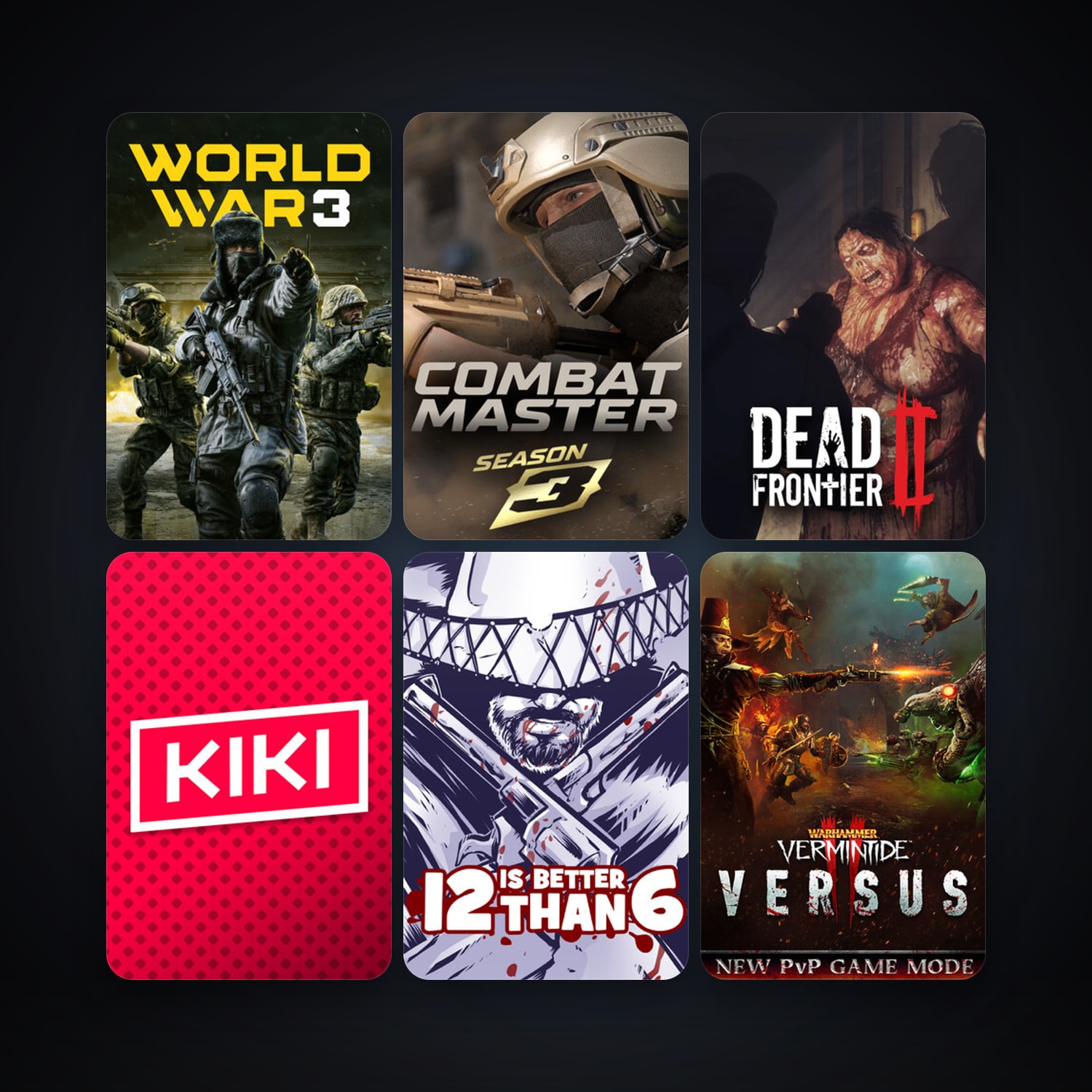 12 is Better Than 6 + Warhammer: Vermintide 2, 19 games, clean — HabibiAccounts