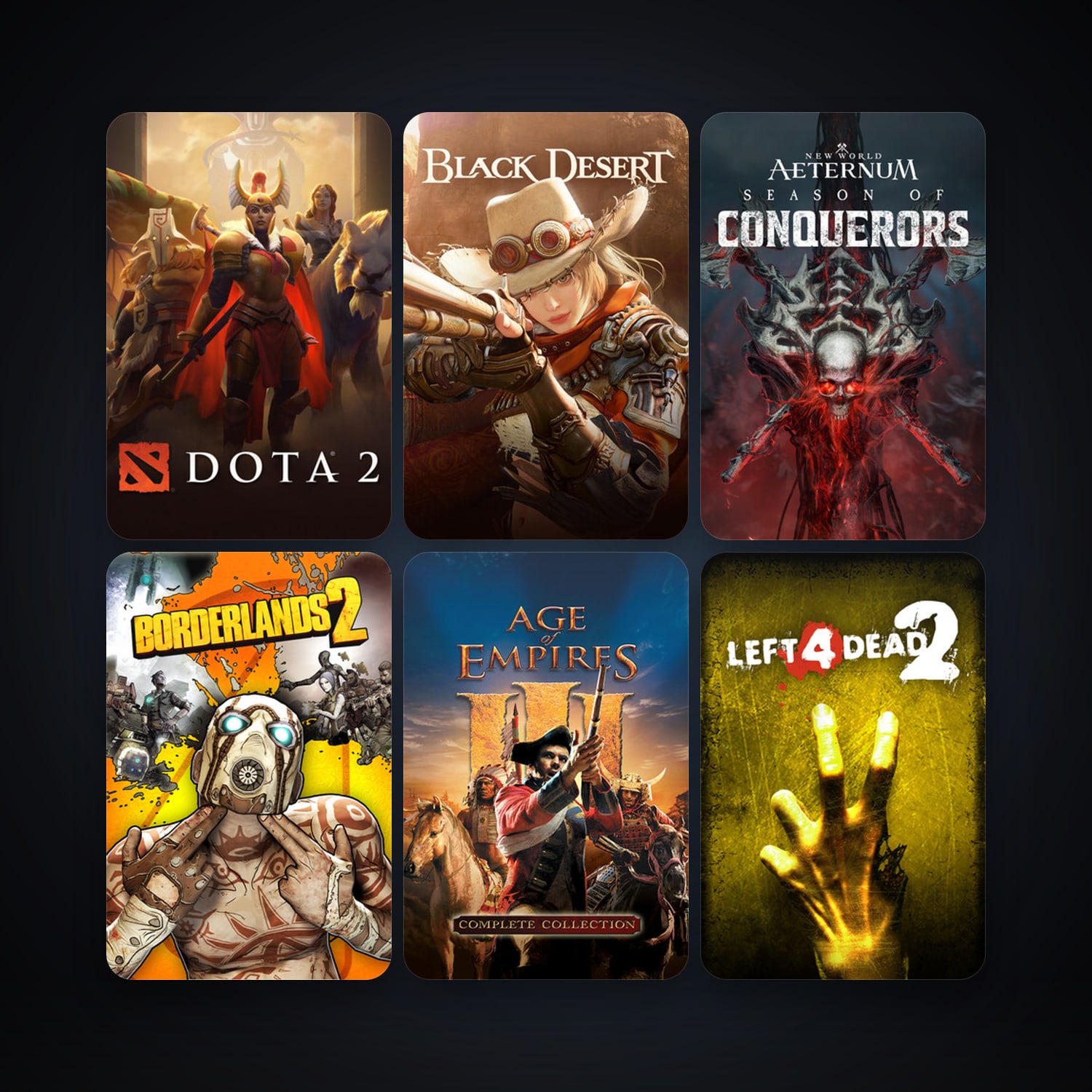Left 4 Dead 2 + Dota 2, 31 games, clean — HabibiAccounts