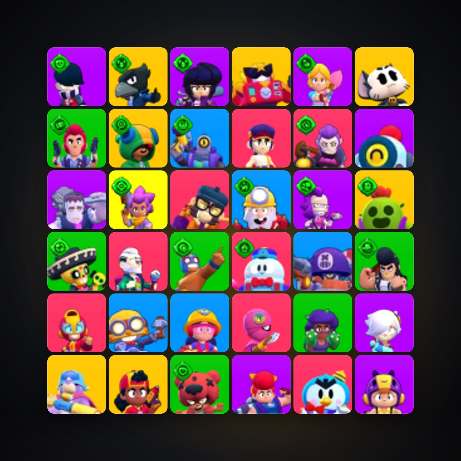 106 Brawlers | 38.4K Trophies | TH 6 — Supercell Account — HabibiAccounts