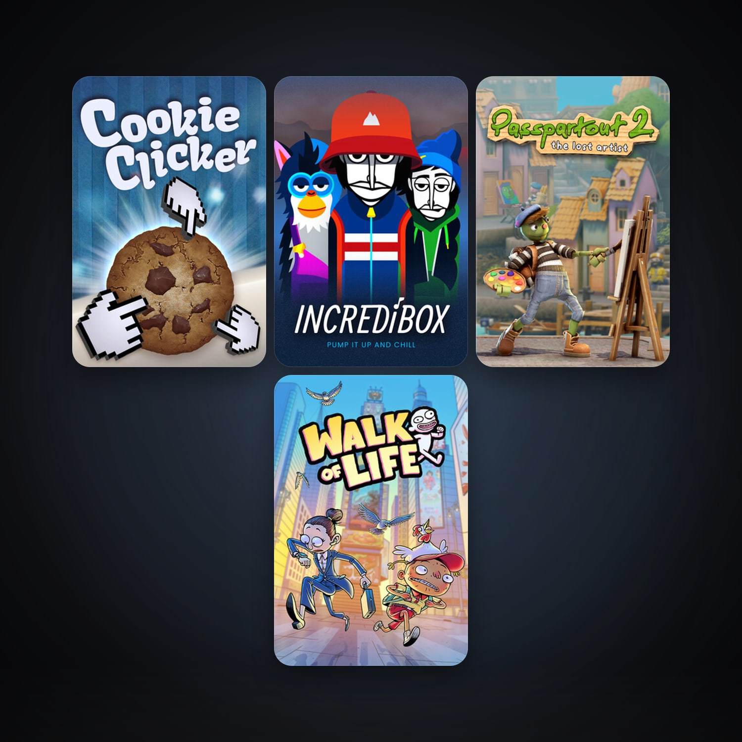 Planet Zoo + Cookie Clicker, 7 games, clean — HabibiAccounts