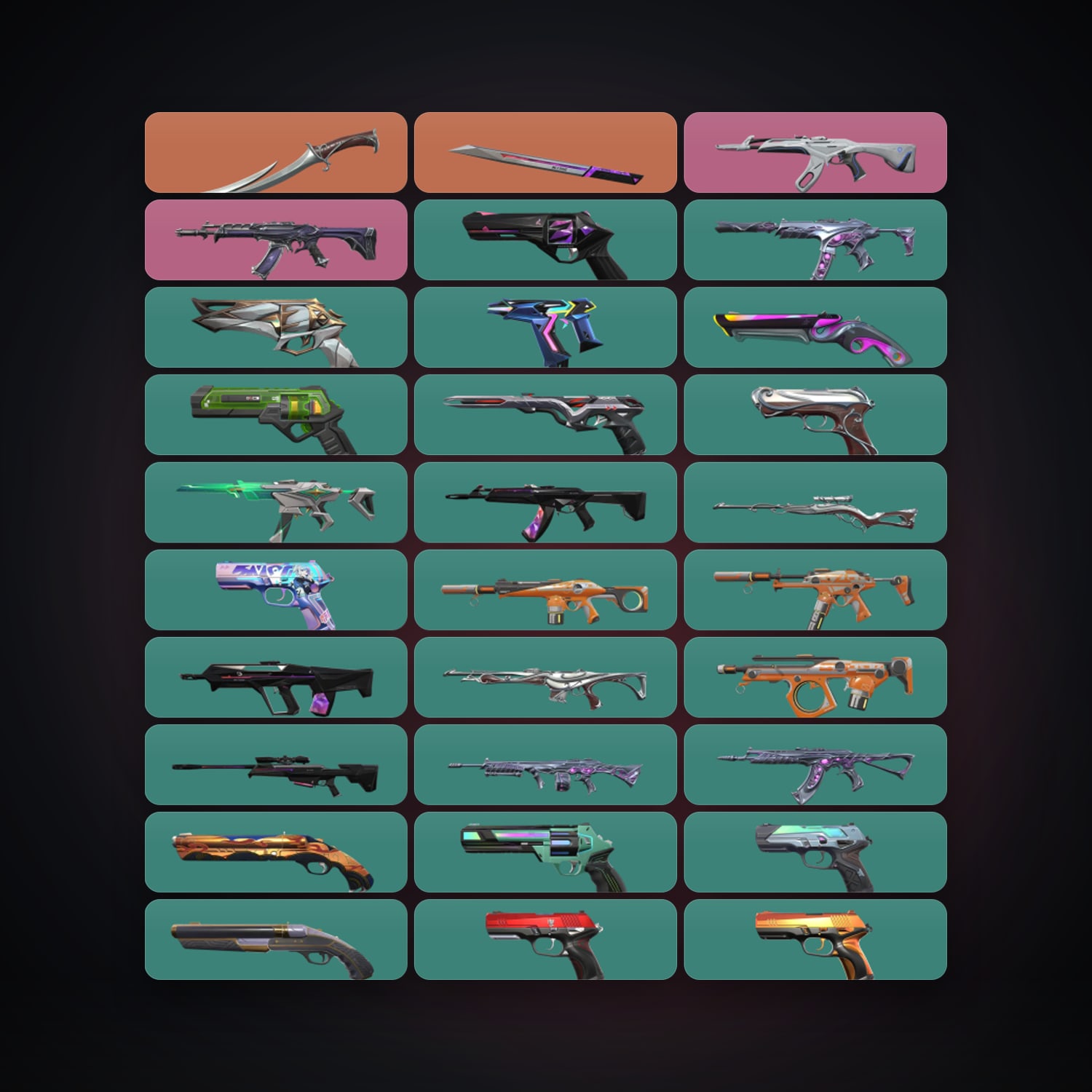 BR Plat 1 locker — 2 knives, 78 skins, lvl 351 — HabibiAccounts