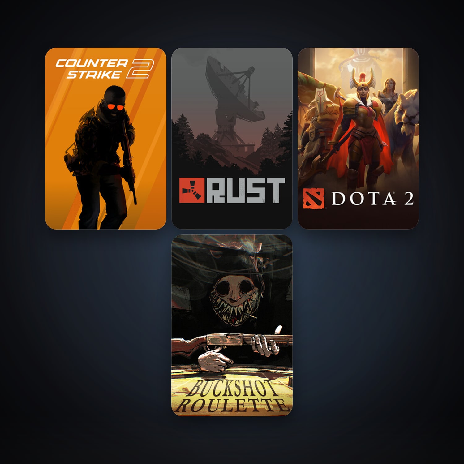 Dota 2 + CS2 Prime, 7 games, clean · 262075313 — HabibiAccounts
