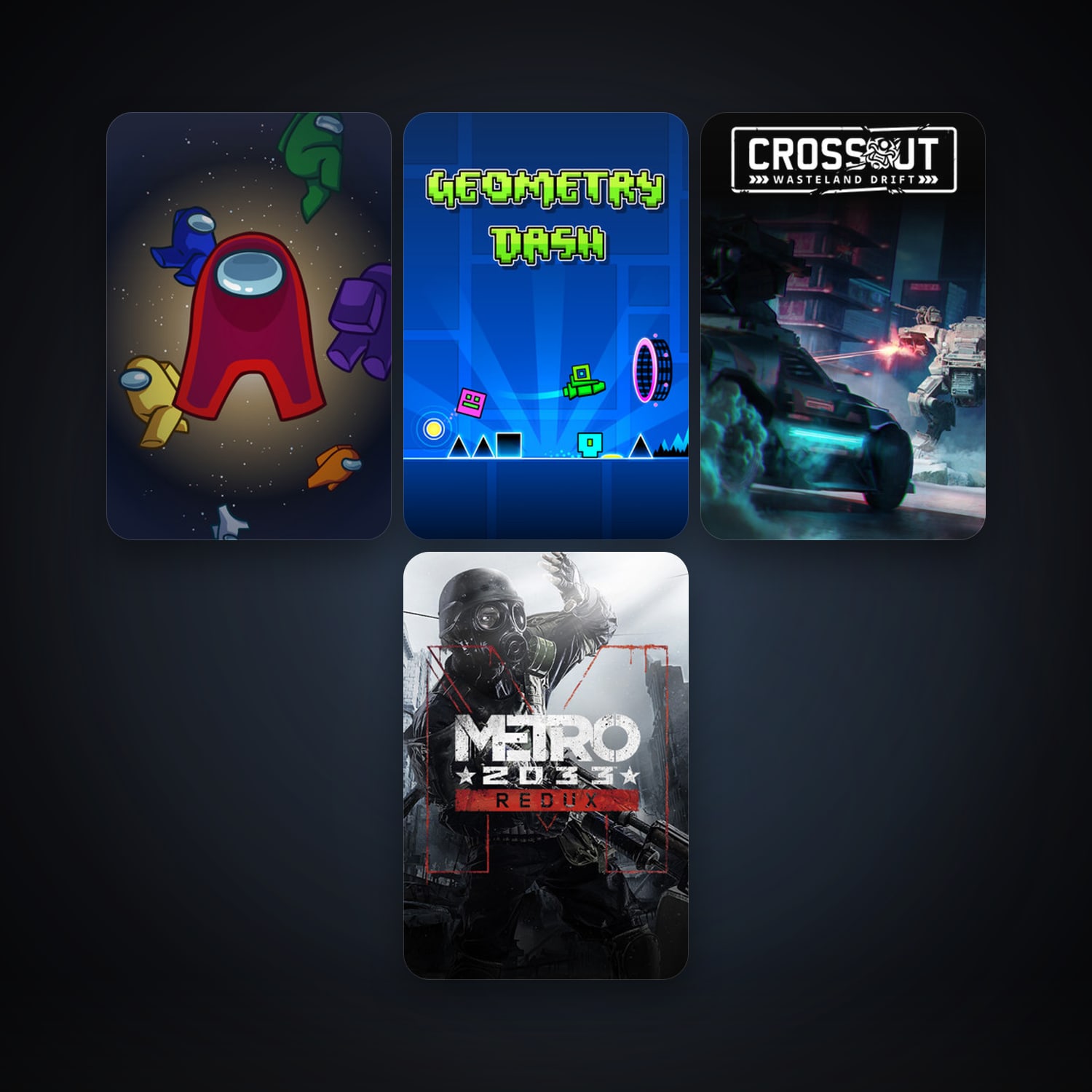 Metro 2033 Redux + Geometry Dash, 10 games, clean — HabibiAccounts