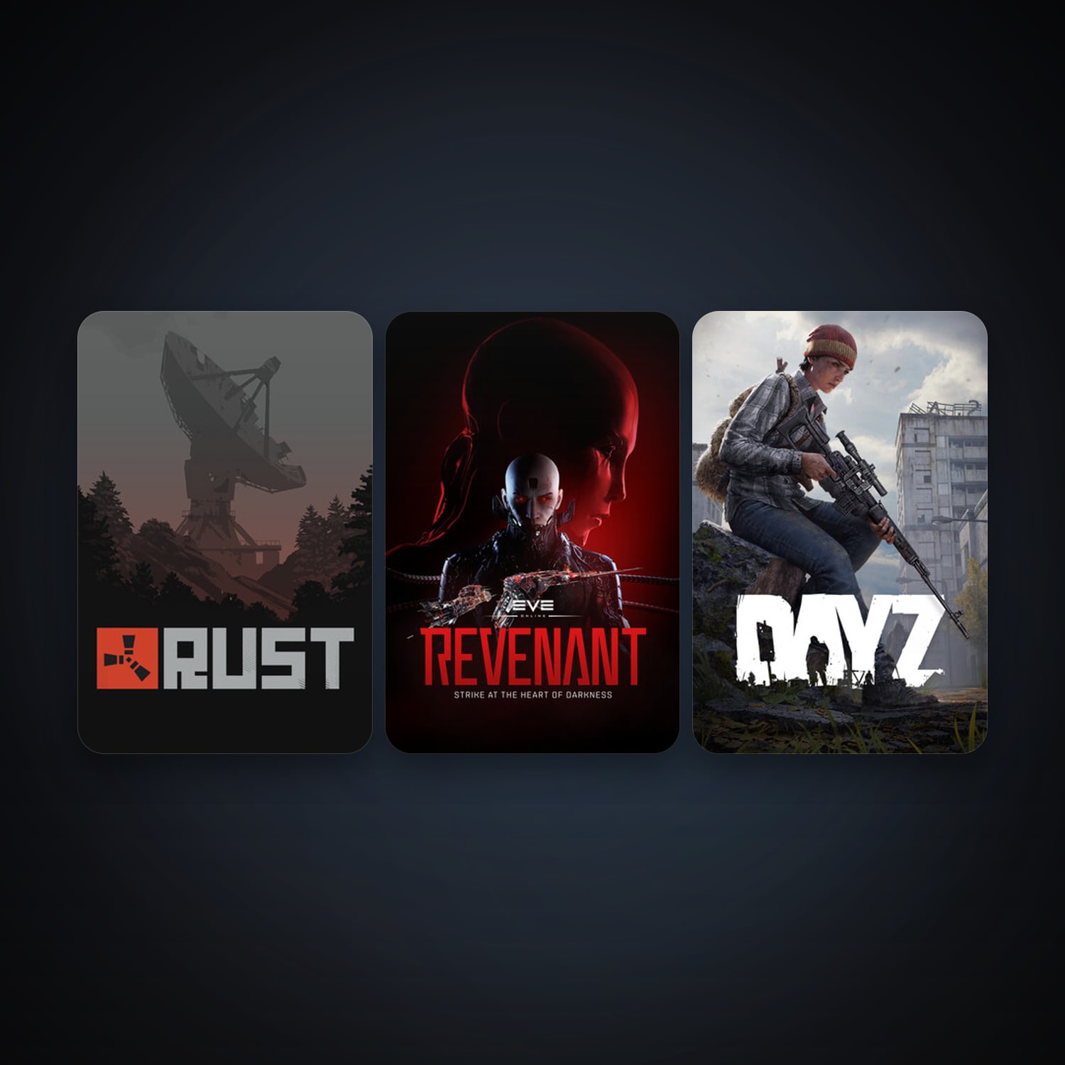 EVE Online + DayZ, 6 games, clean — HabibiAccounts