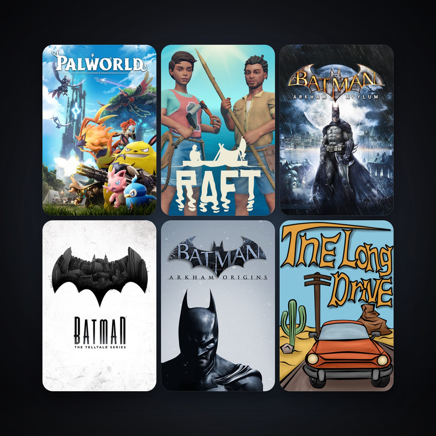 Saints Row 2 + Batman: Arkham Asylum Game of the Year Edition, 15 games, clean — HabibiAccounts