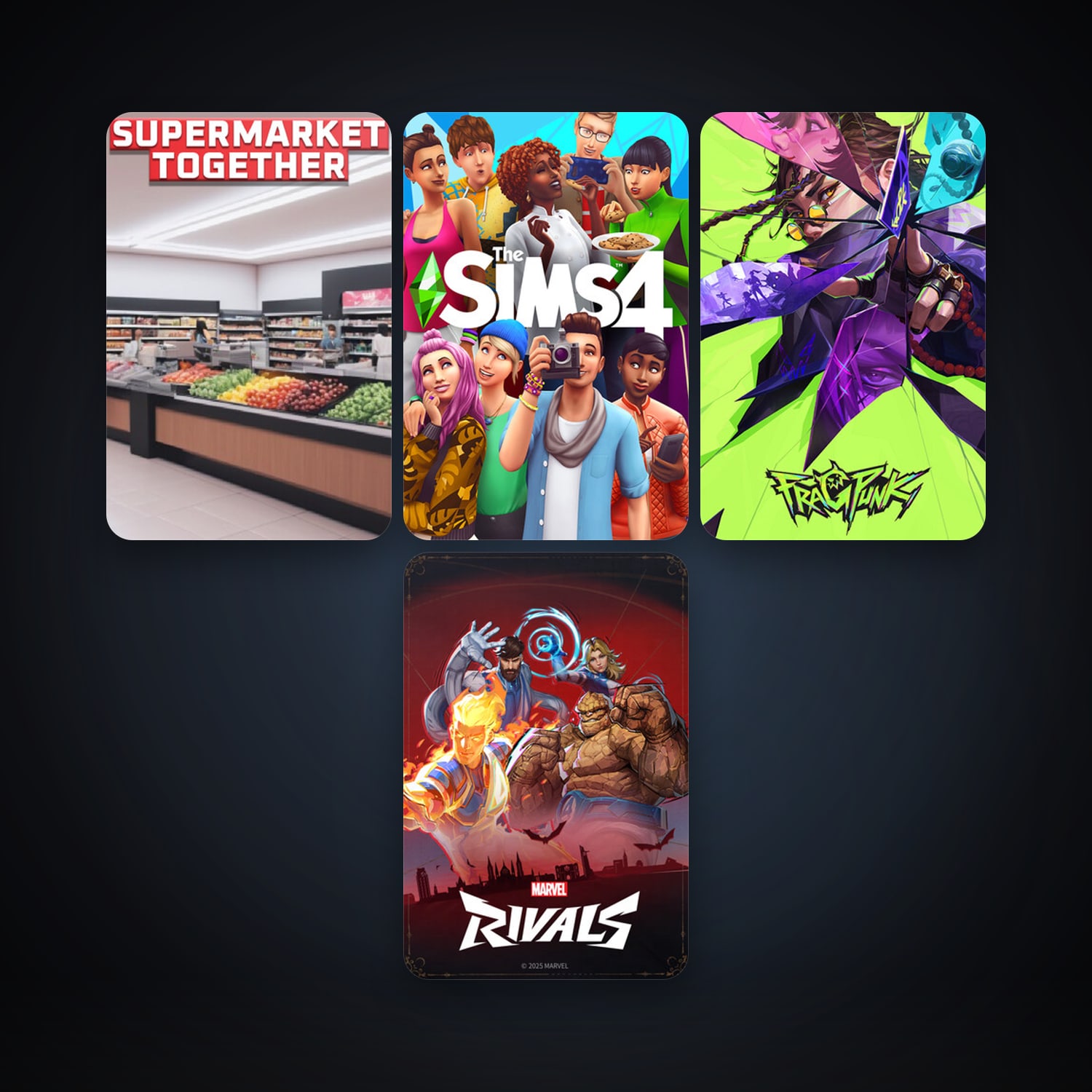 Steam account: Fishing Planet + The Sims 4, 7 games, clean — HabibiAccounts