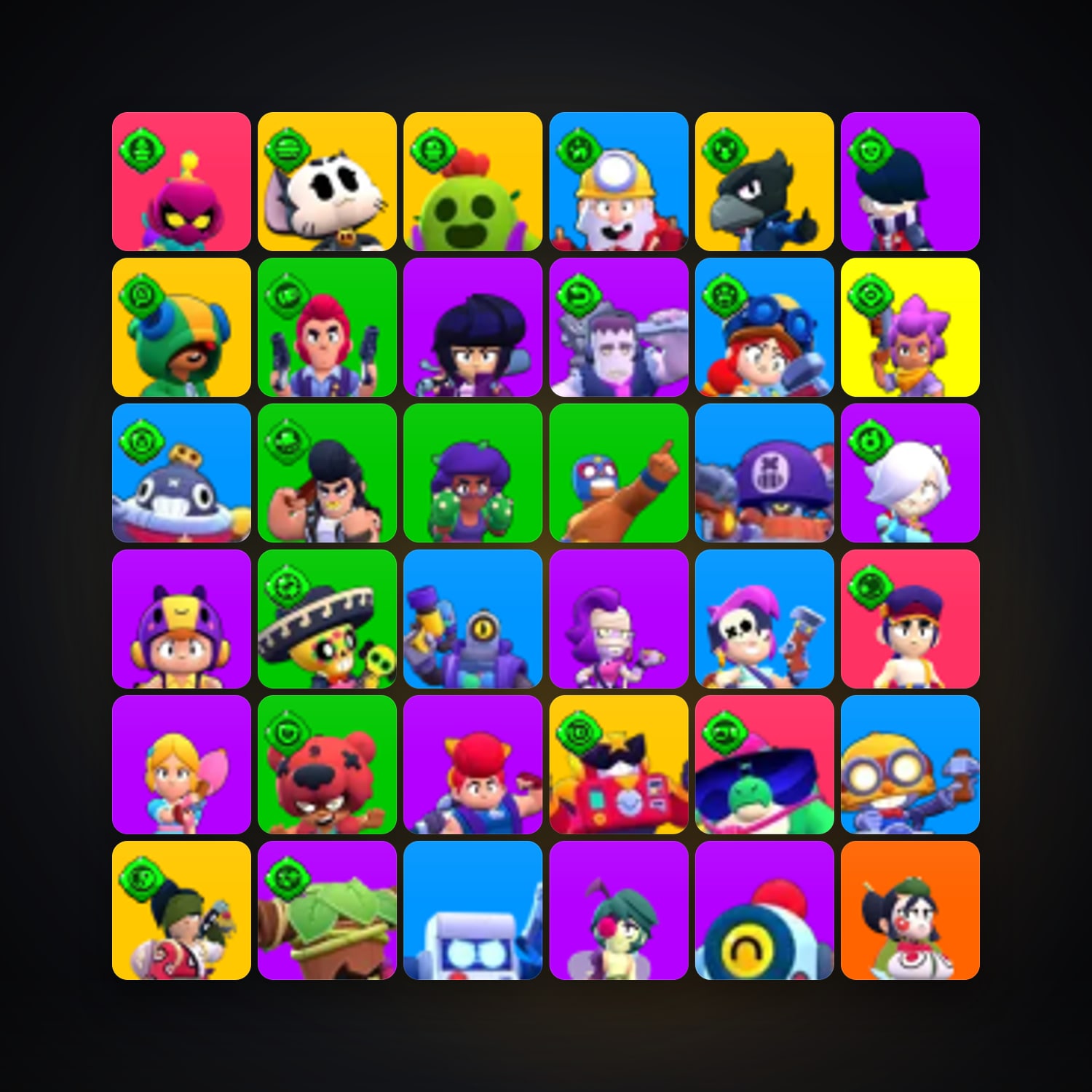 104 Brawlers | 32.5K Trophies — HabibiAccounts