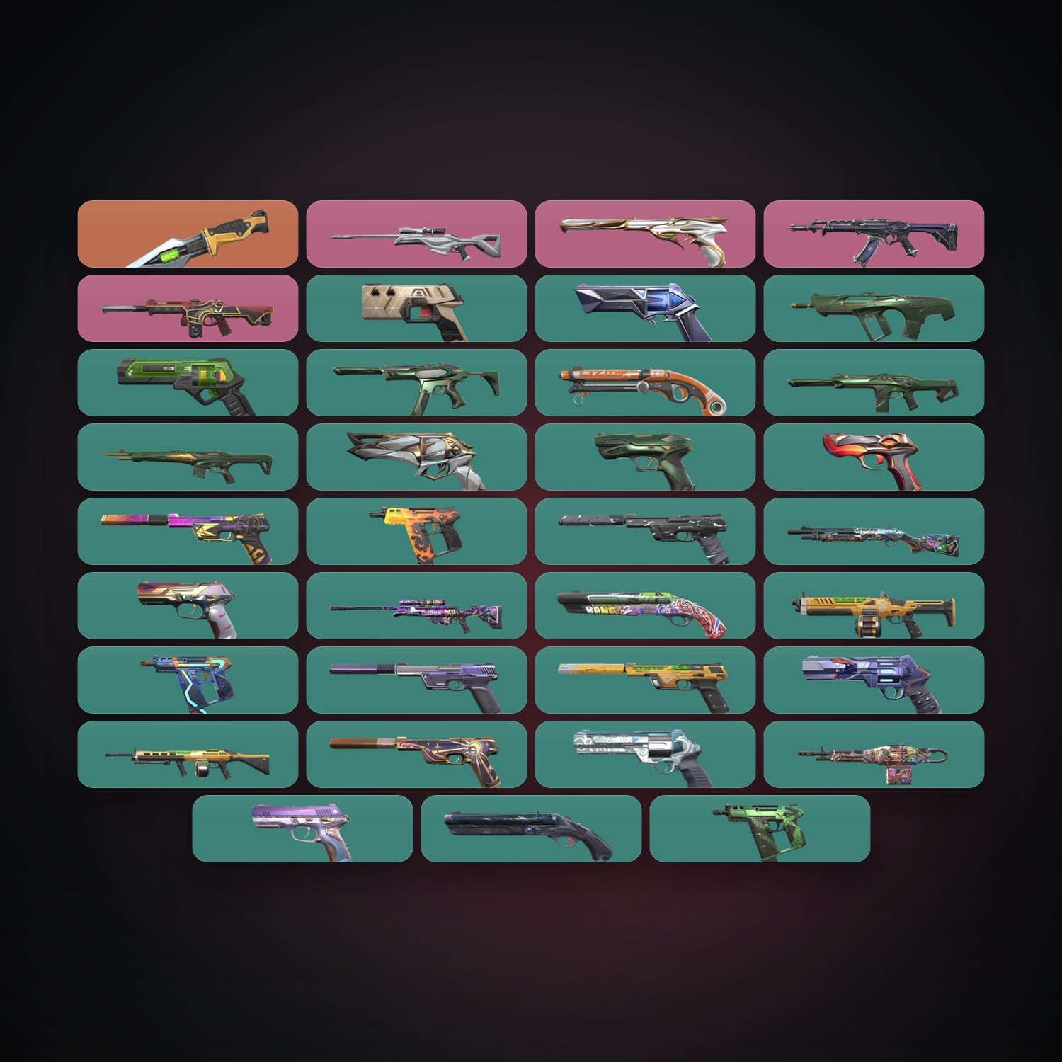 AP Bronze 1 locker — 1 knives, 36 skins, lvl 285 — HabibiAccounts
