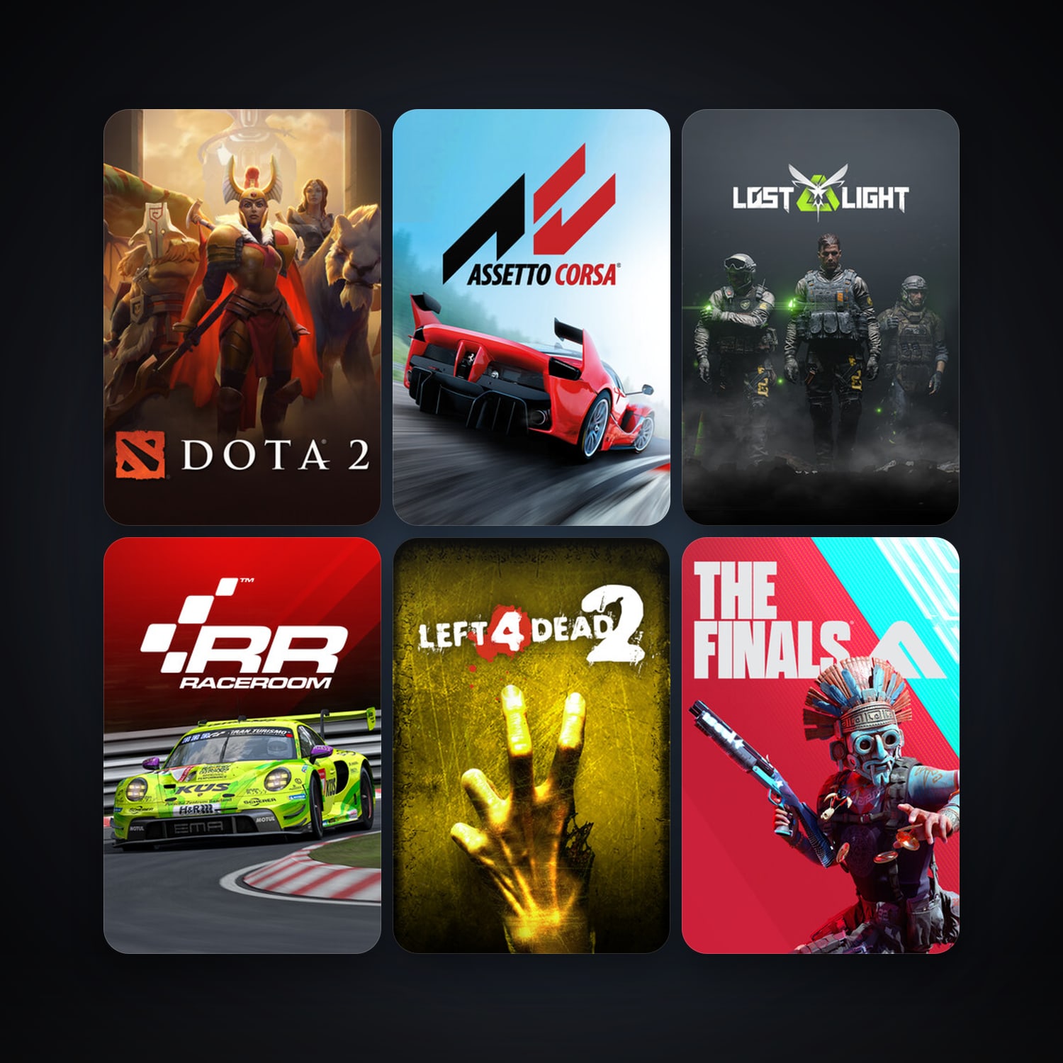 Left 4 Dead + Left 4 Dead 2, 16 games, clean — HabibiAccounts