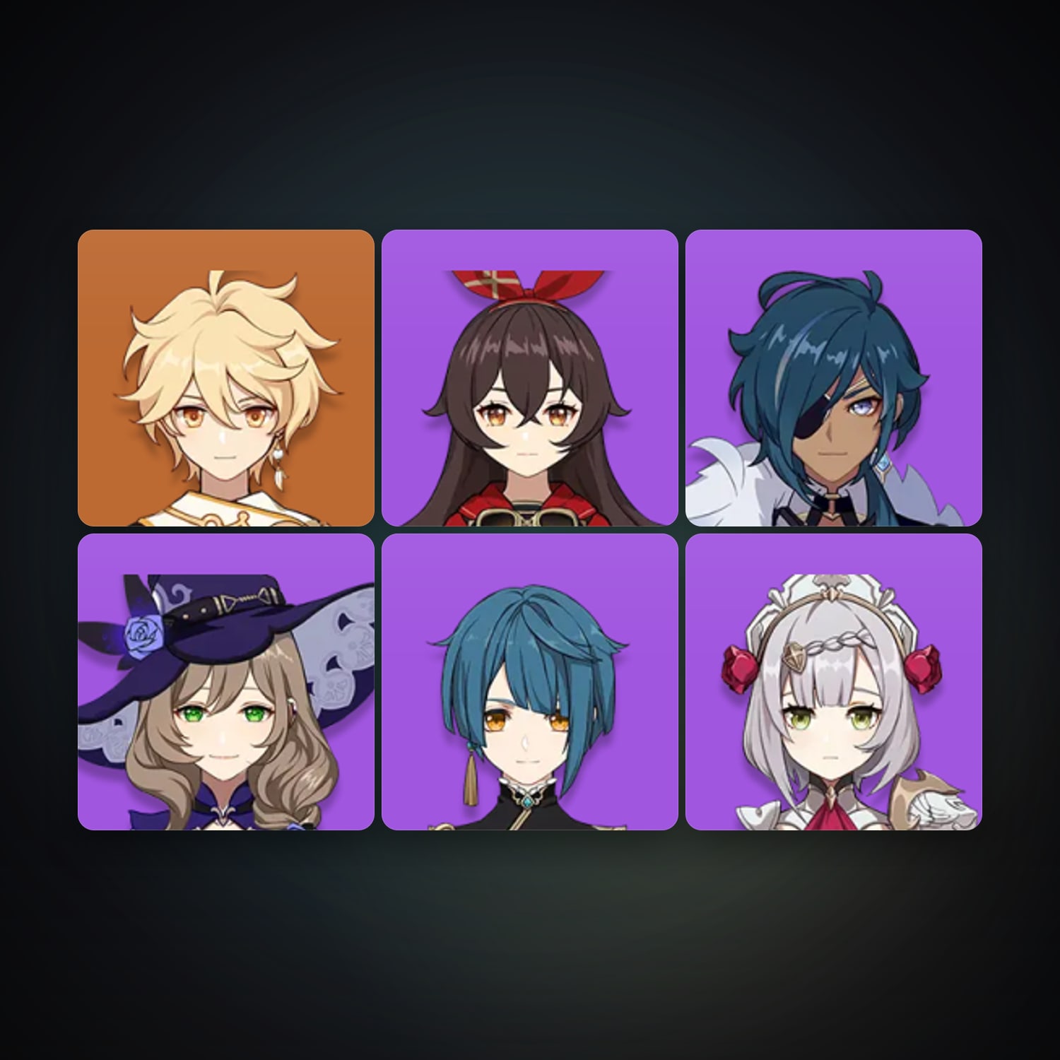 Genshin Impact | AR 9 | 6 Chars — Genshin / miHoYo Account — HabibiAccounts