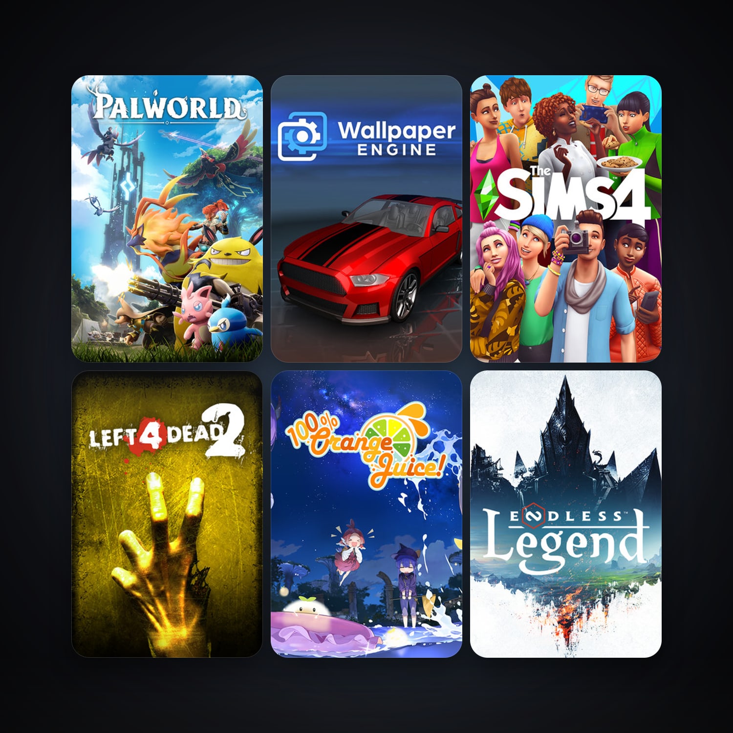 Left 4 Dead 2 + 100% Orange Juice, 9 games, clean — HabibiAccounts