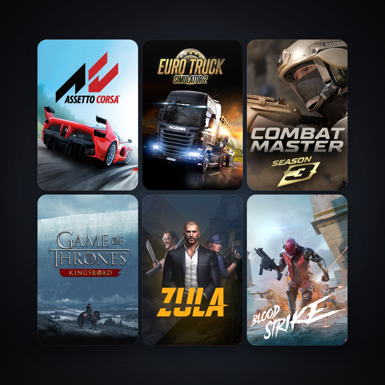Euro Truck Simulator 2 + Assetto Corsa, 24 games, clean — HabibiAccounts