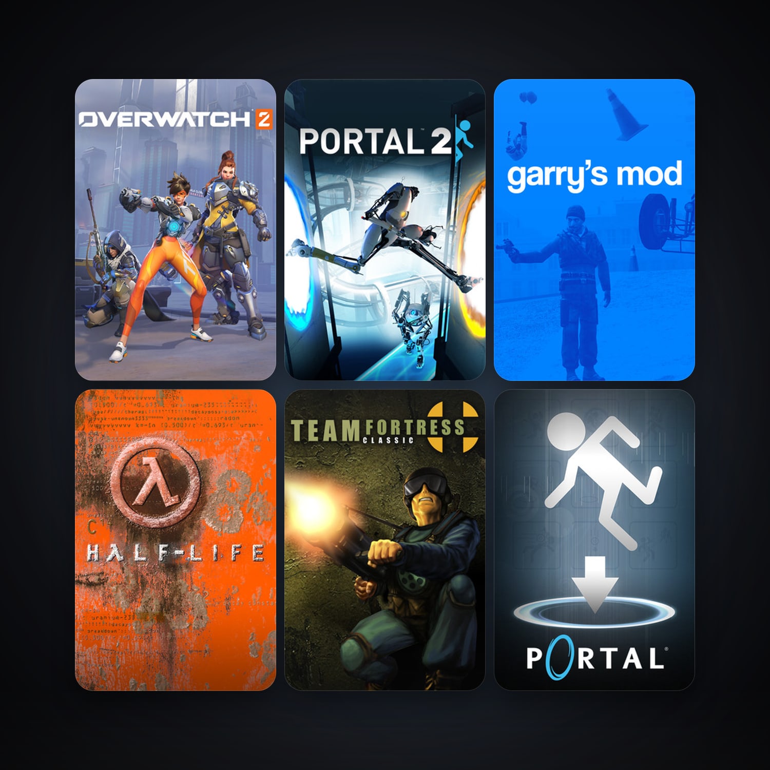 Team Fortress Classic + Half-Life: Opposing Force, 23 games, clean — HabibiAccounts