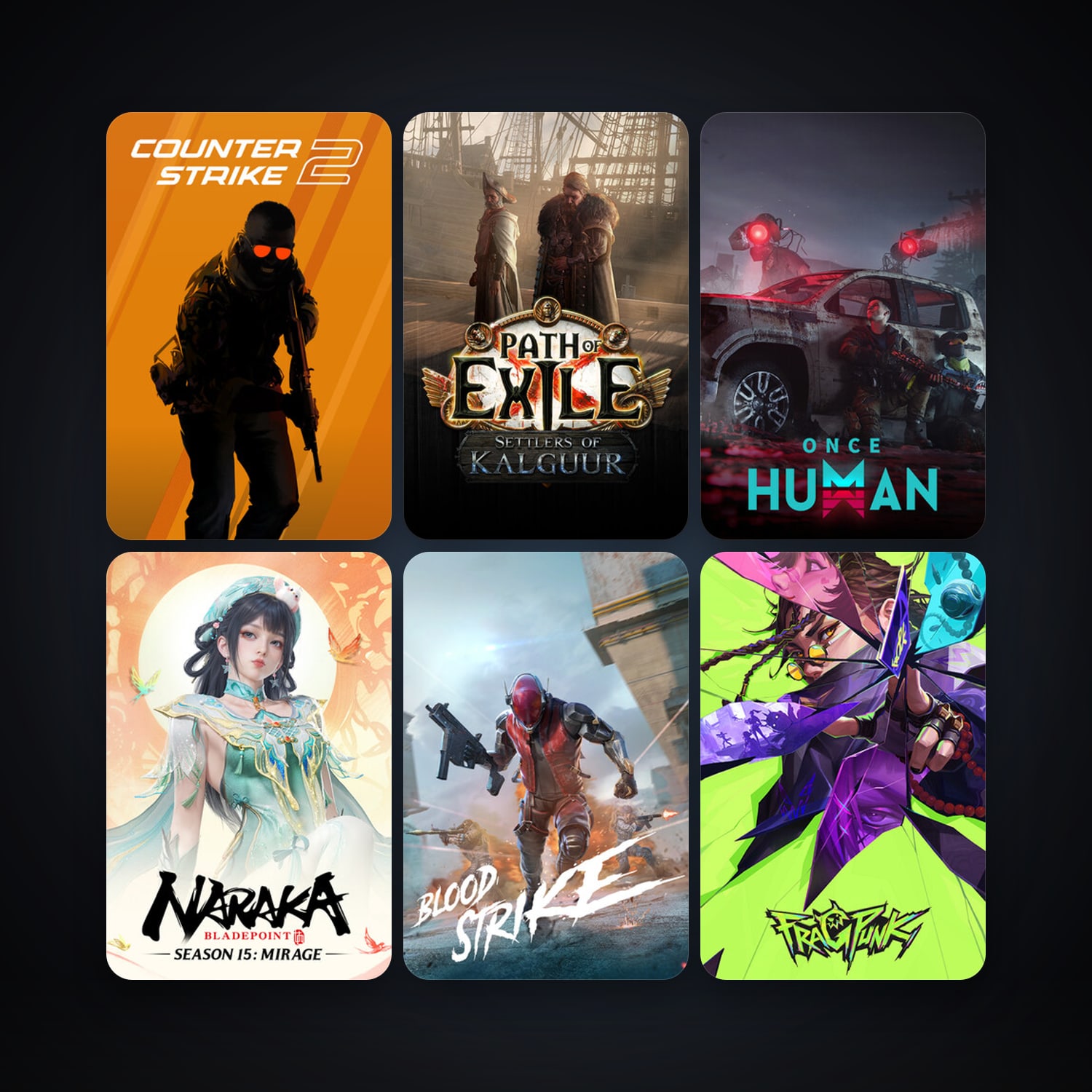 CS2 Prime + Path of Exile, 7 games, clean — HabibiAccounts