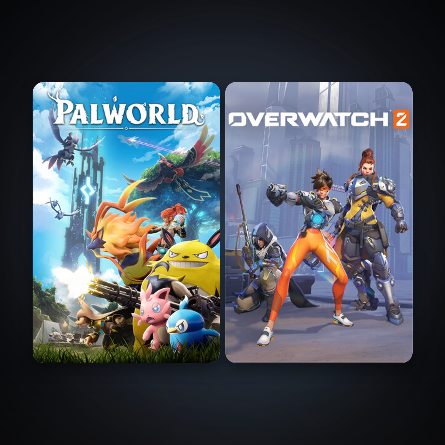 Palworld + Overwatch 2, 2 games, clean — HabibiAccounts