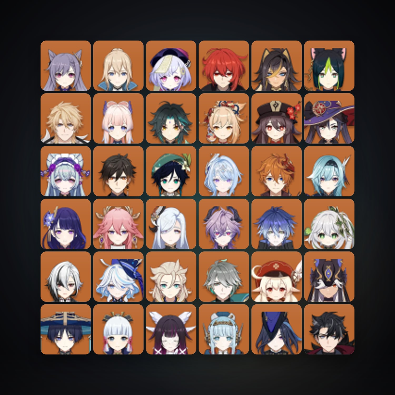 جينشن إمباكت | AR 60 | 91 شخصية | 37× 5★ — HabibiAccounts