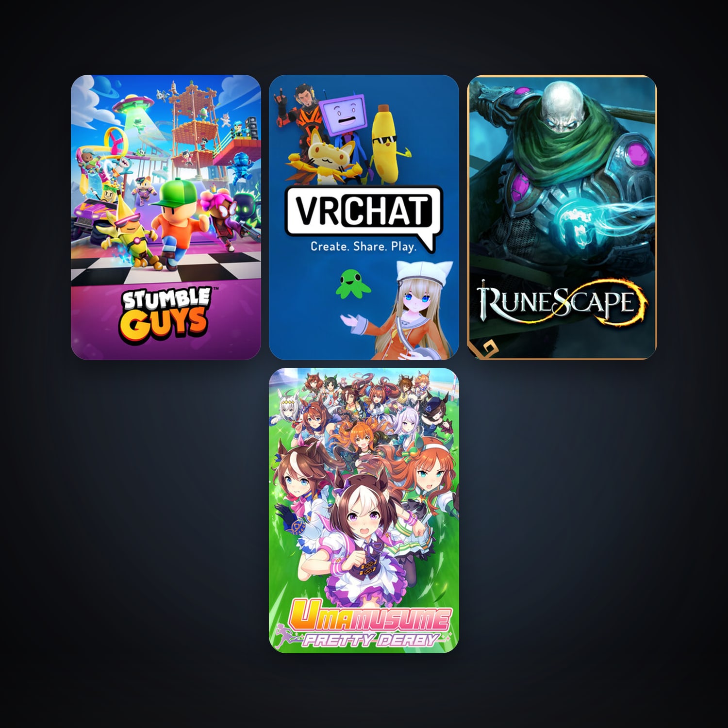 Steam account: VRChat + RuneScape, 8 games, clean — HabibiAccounts