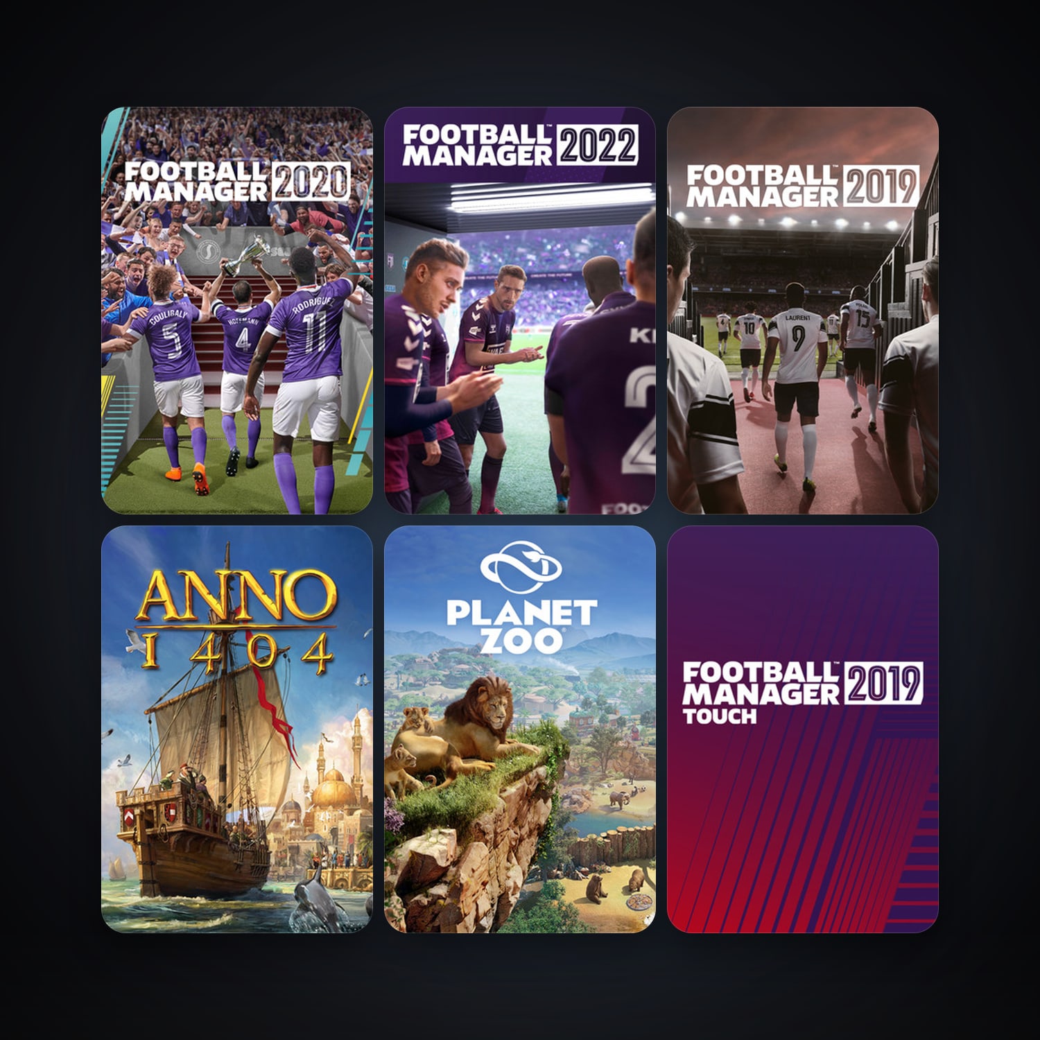 Anno 1404 + Planet Zoo, 10 games, clean — HabibiAccounts